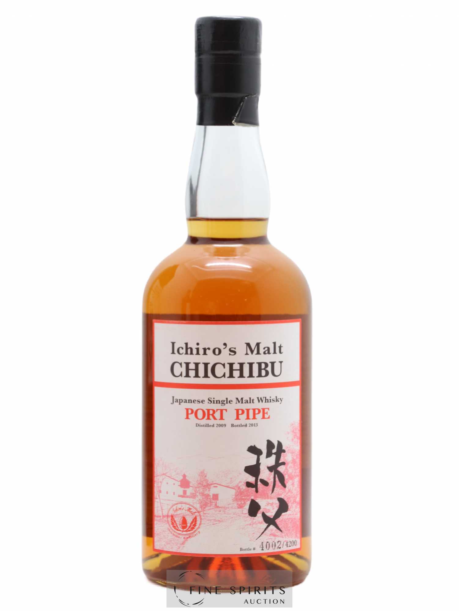 Chichibu 2009 Number One Drinks Port Pipe One of 4200 - bottled 2013 Ichiro's Malt - Lot de 1 bouteille - 1
