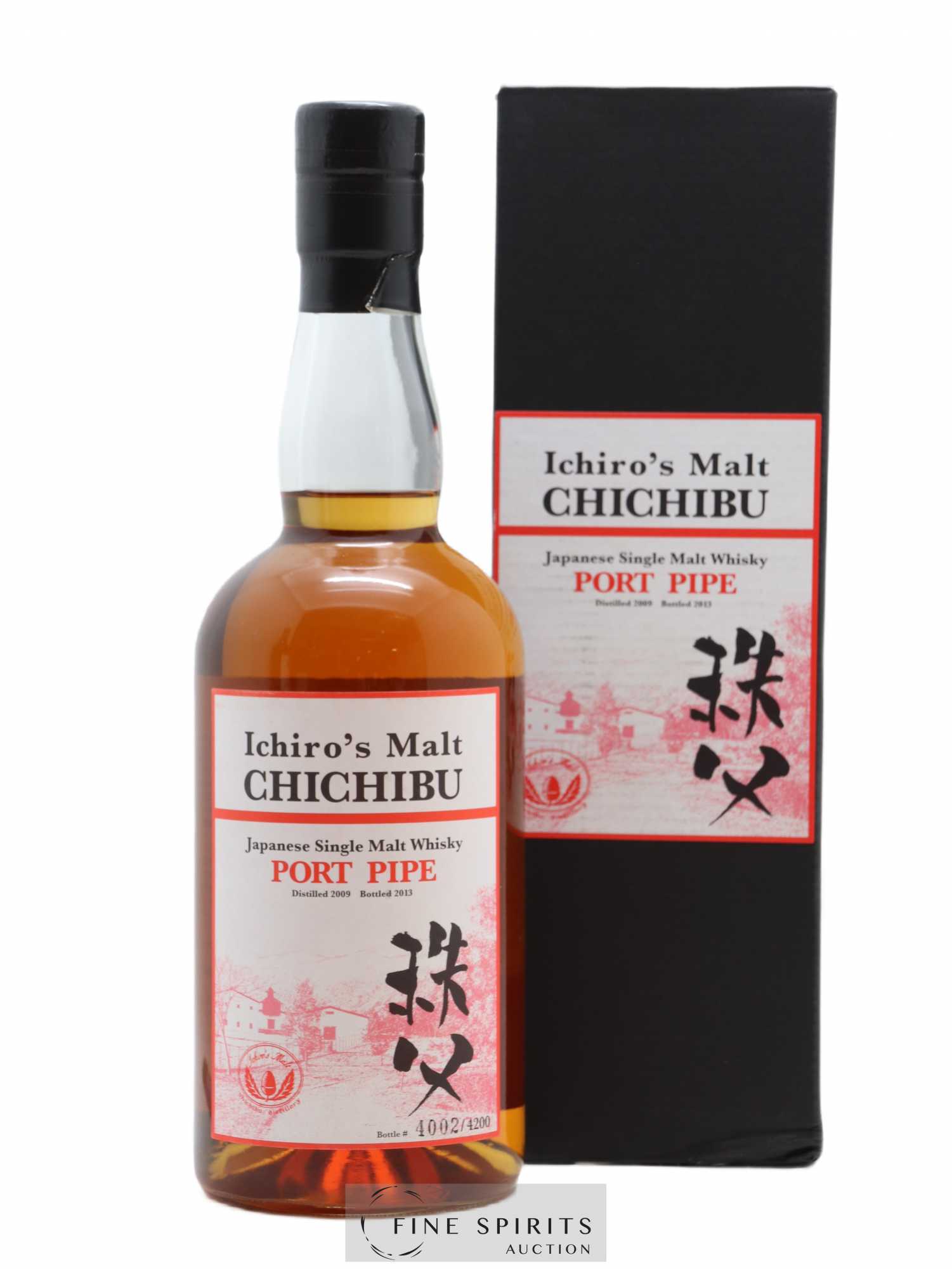 Chichibu 2009 Number One Drinks Port Pipe One of 4200 - bottled 2013 Ichiro's Malt - Lot de 1 bouteille - 0