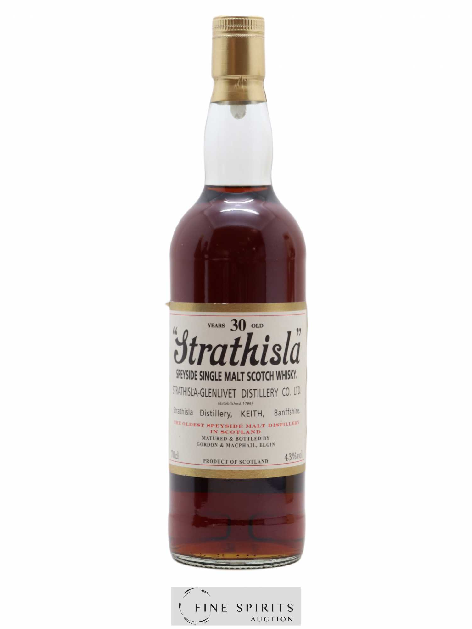 Strathisla 30 years Gordon & MacPhail - Posten von 1 Flasche - 1