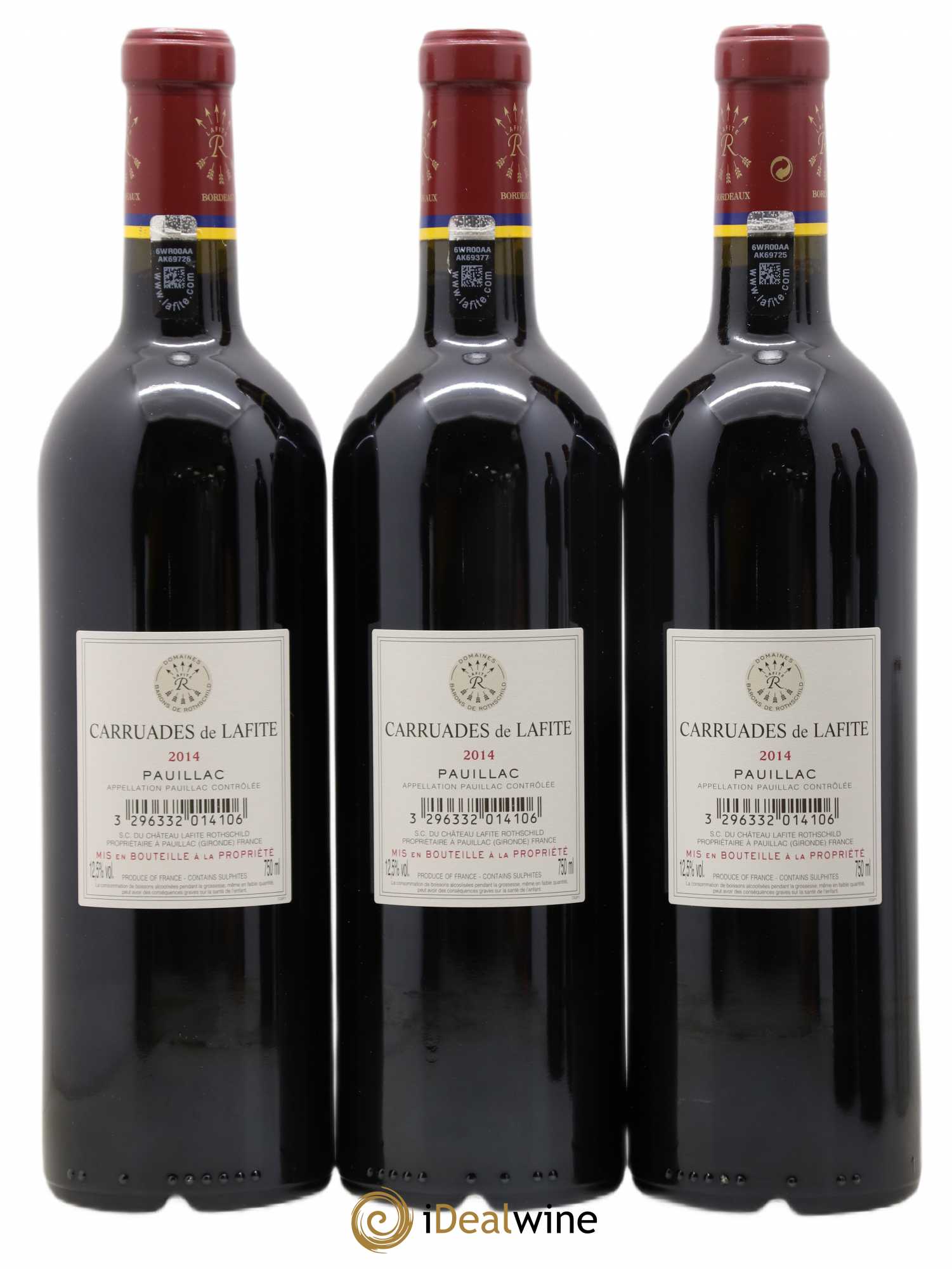 Carruades de Lafite Rothschild Second Vin 2014 - Lot de 6 bouteilles - 2