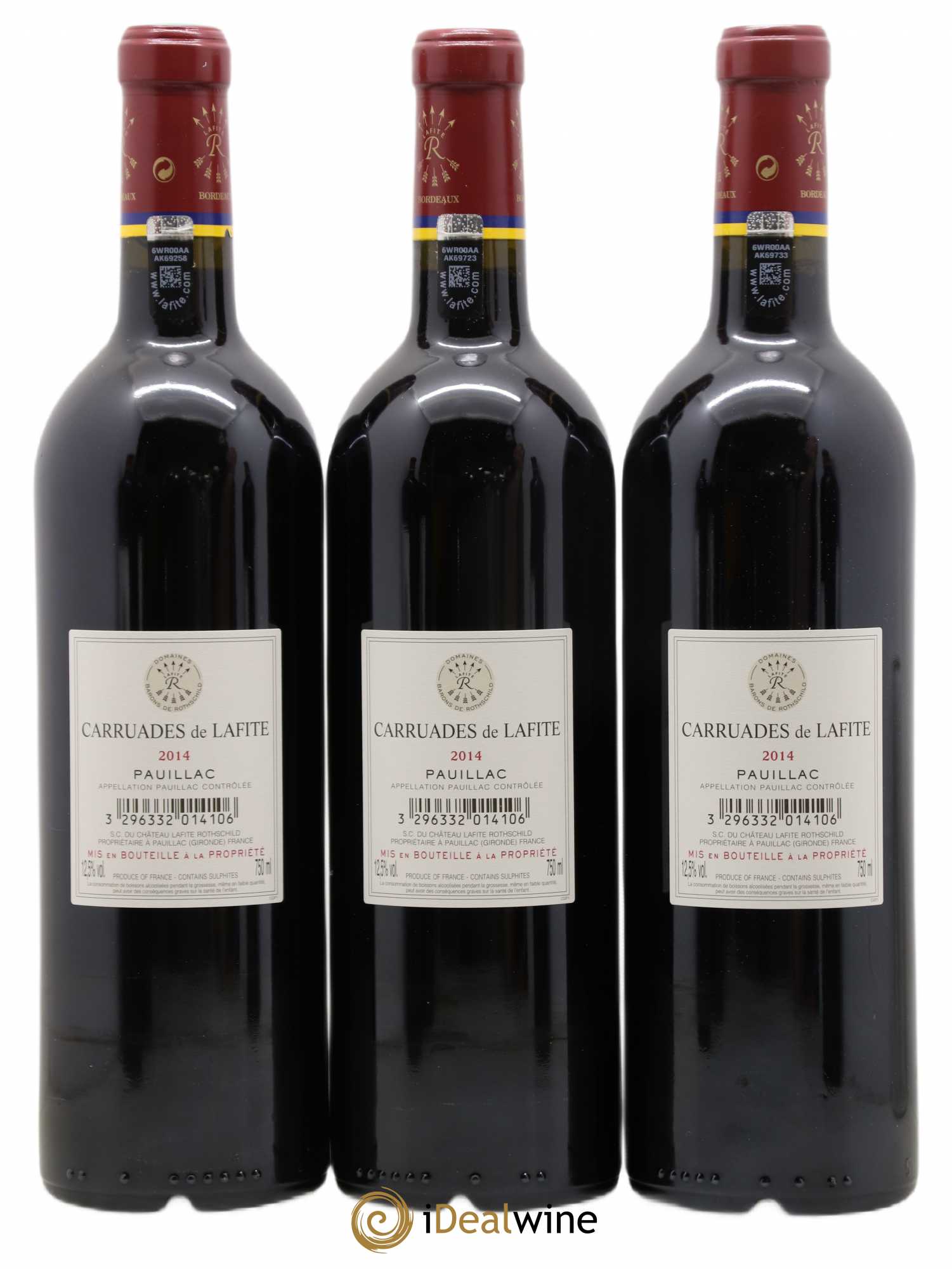 Carruades de Lafite Rothschild Second Vin 2014 - Lot de 6 bouteilles - 4