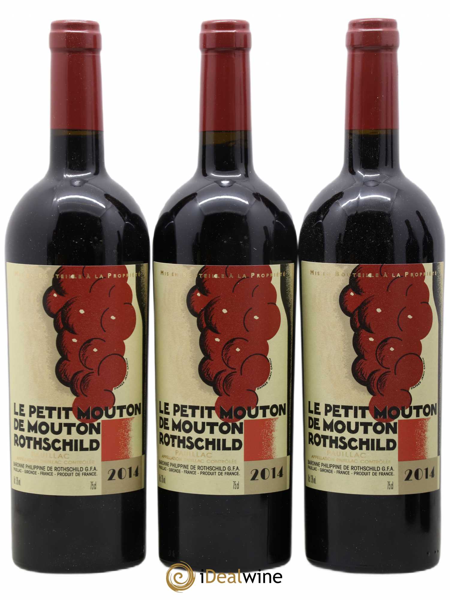 Petit Mouton Second Vin 2014 - Lot de 6 bouteilles - 1