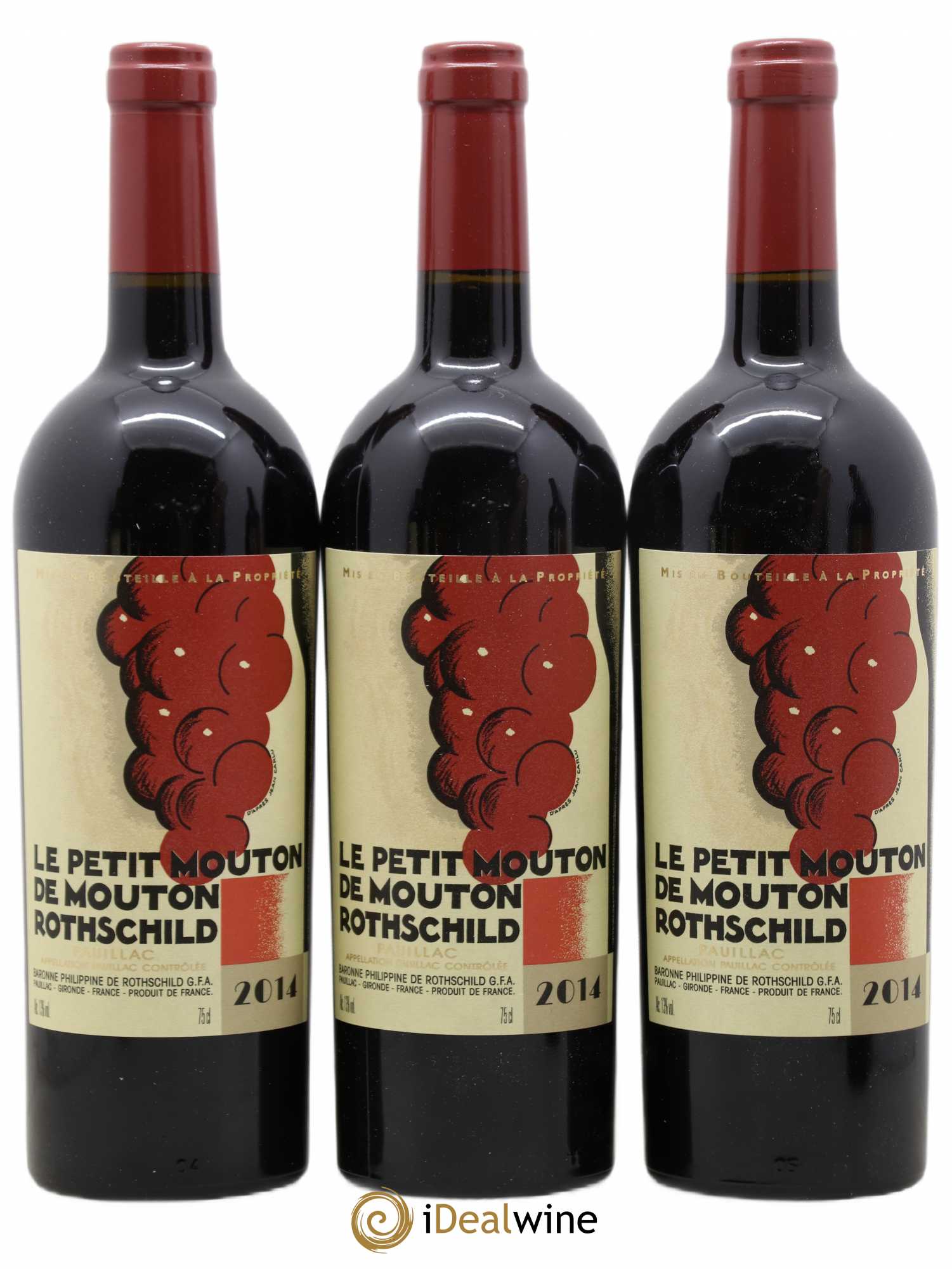 Petit Mouton Second Vin 2014 - Lot de 6 bouteilles - 3