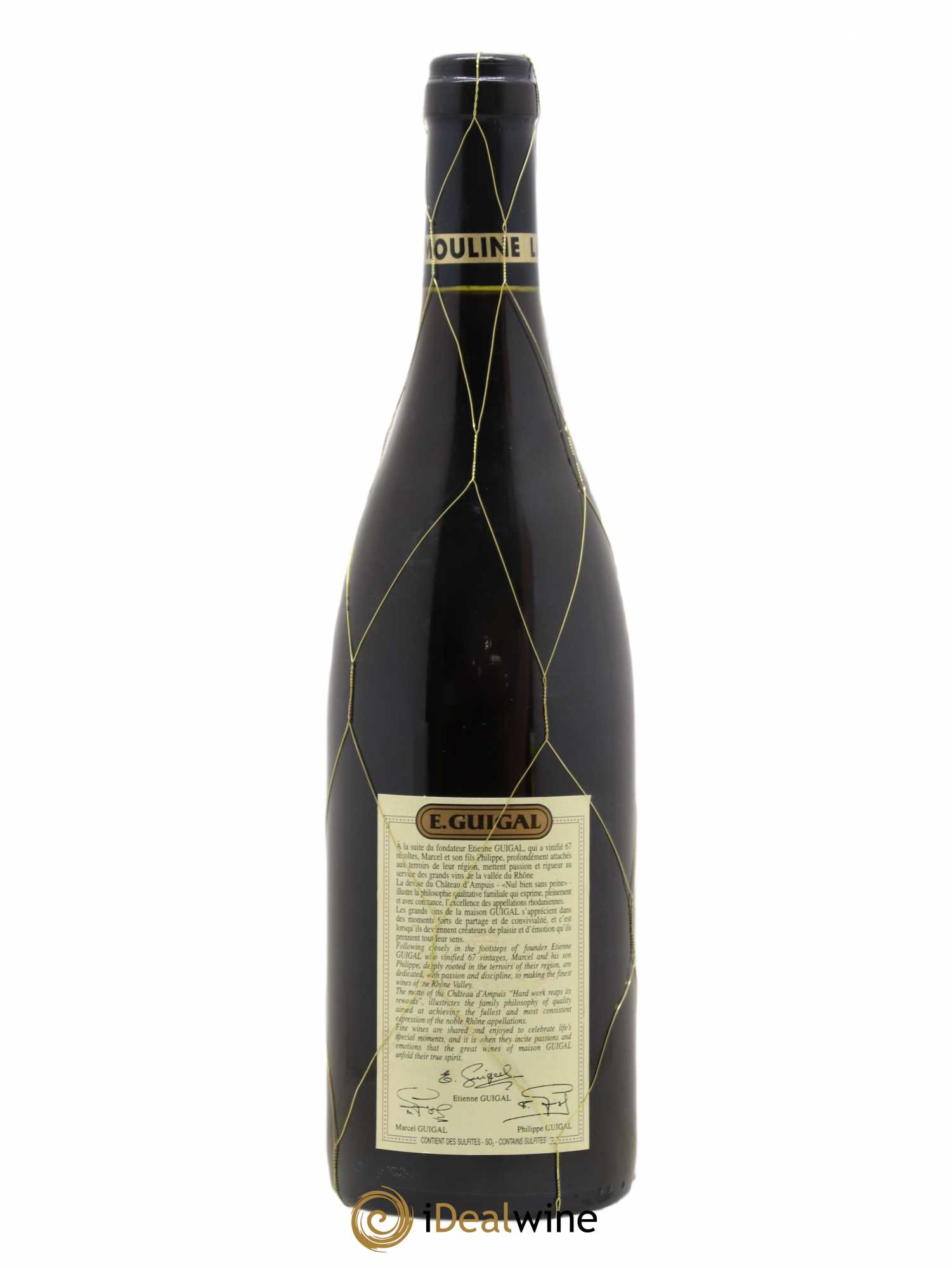 Côte-Rôtie La Mouline Guigal 2003 - Lot de 1 bouteille - 1