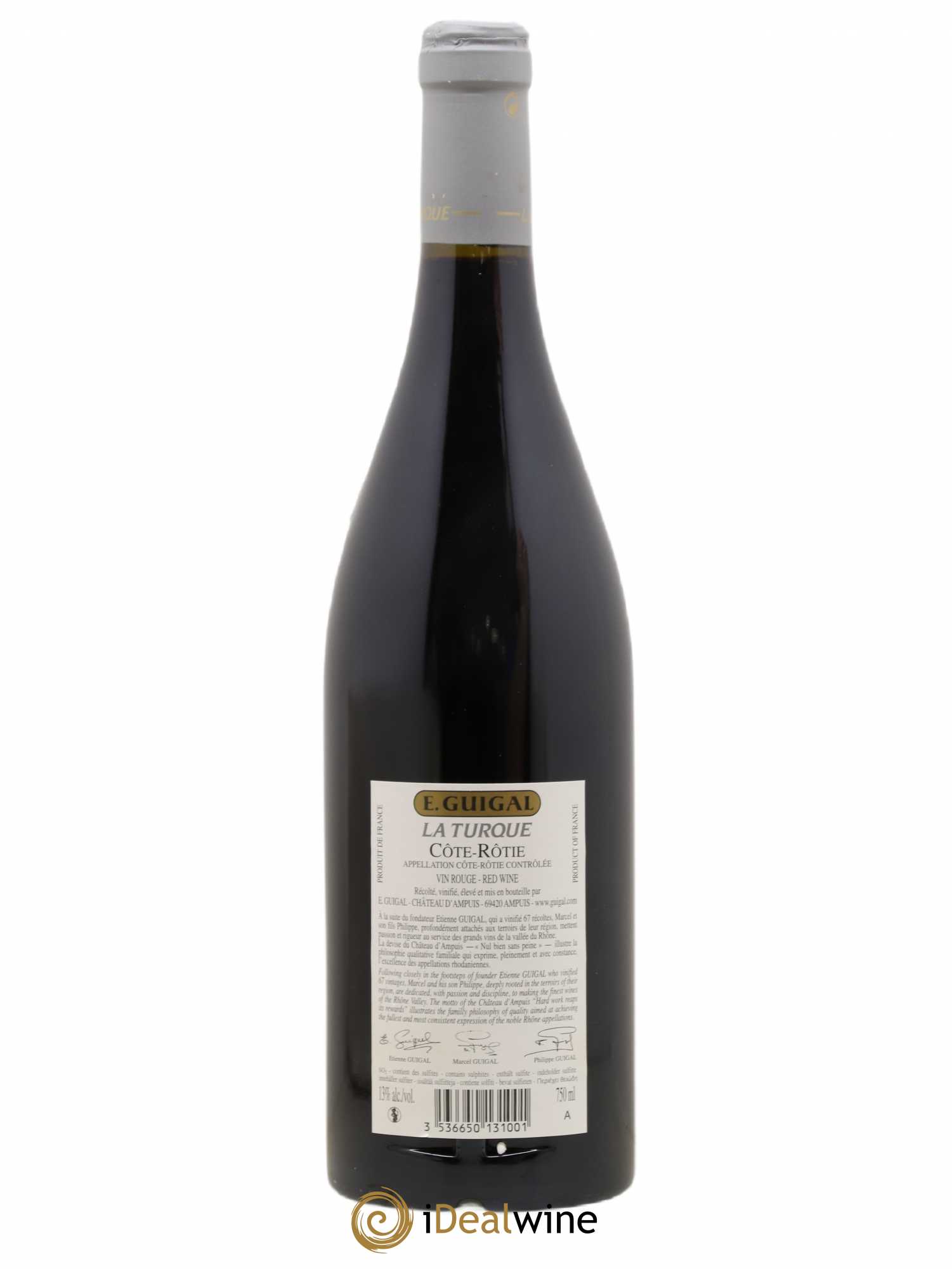 Côte-Rôtie La Turque Guigal 2011 - Lot de 1 bouteille - 1