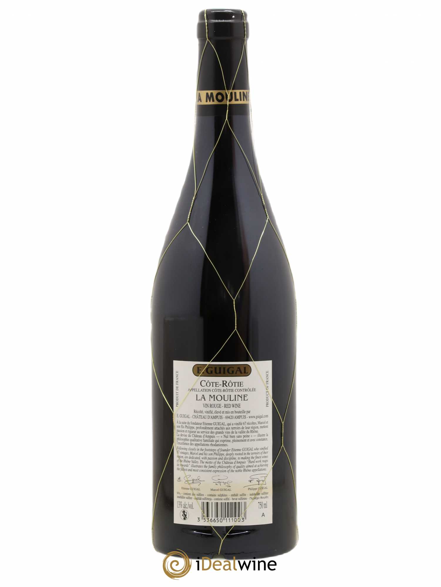 Côte-Rôtie La Mouline Guigal 2010 - Lot de 1 bouteille - 1