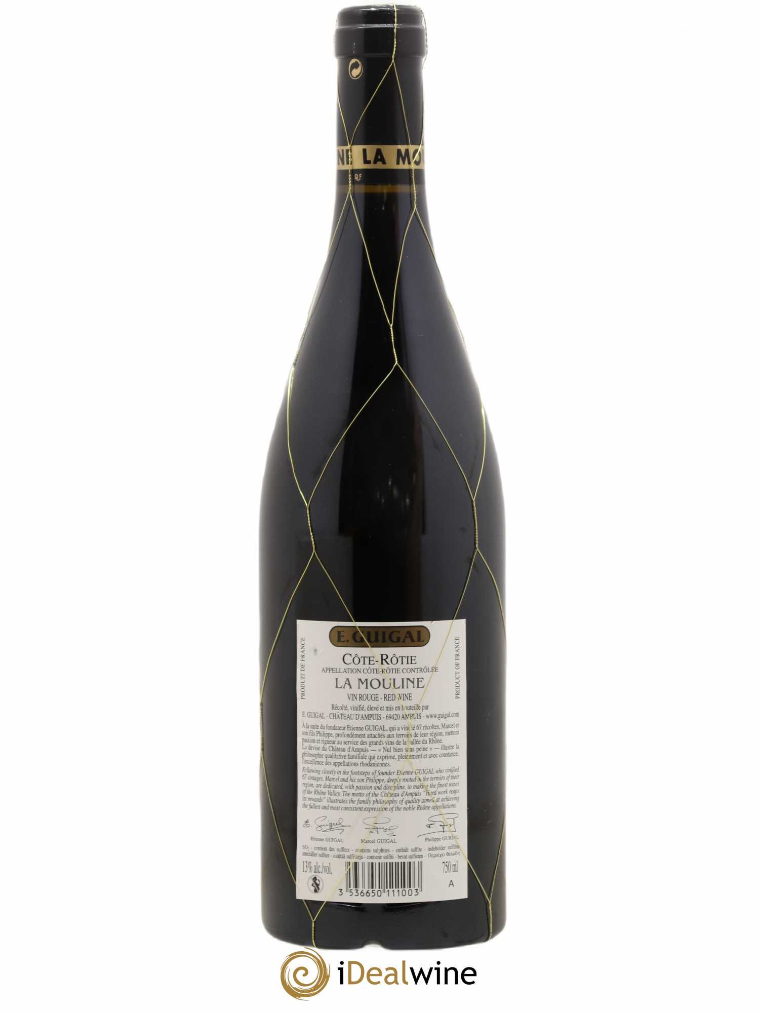 Côte-Rôtie La Mouline Guigal 2009 - Lot de 1 bouteille - 1
