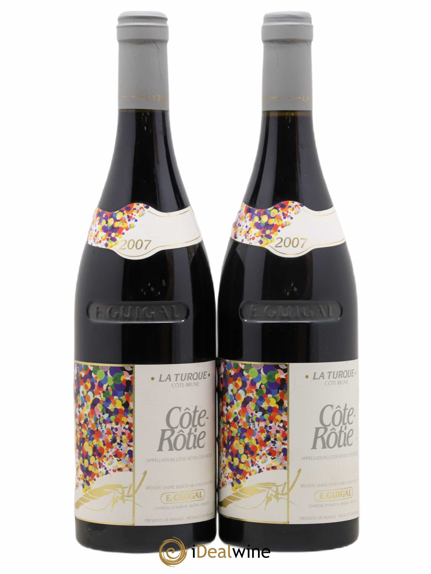 Côte-Rôtie La Turque Guigal 2007 - Lot de 2 bouteilles - 0
