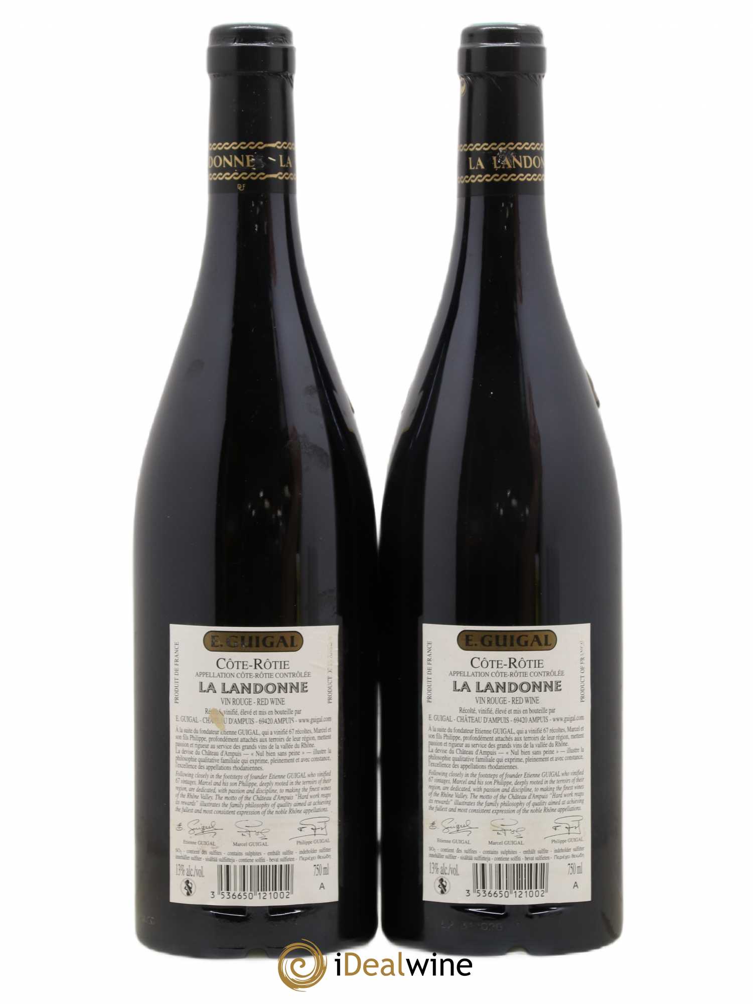 Côte-Rôtie La Landonne Guigal 2007 - Lot de 2 bouteilles - 1