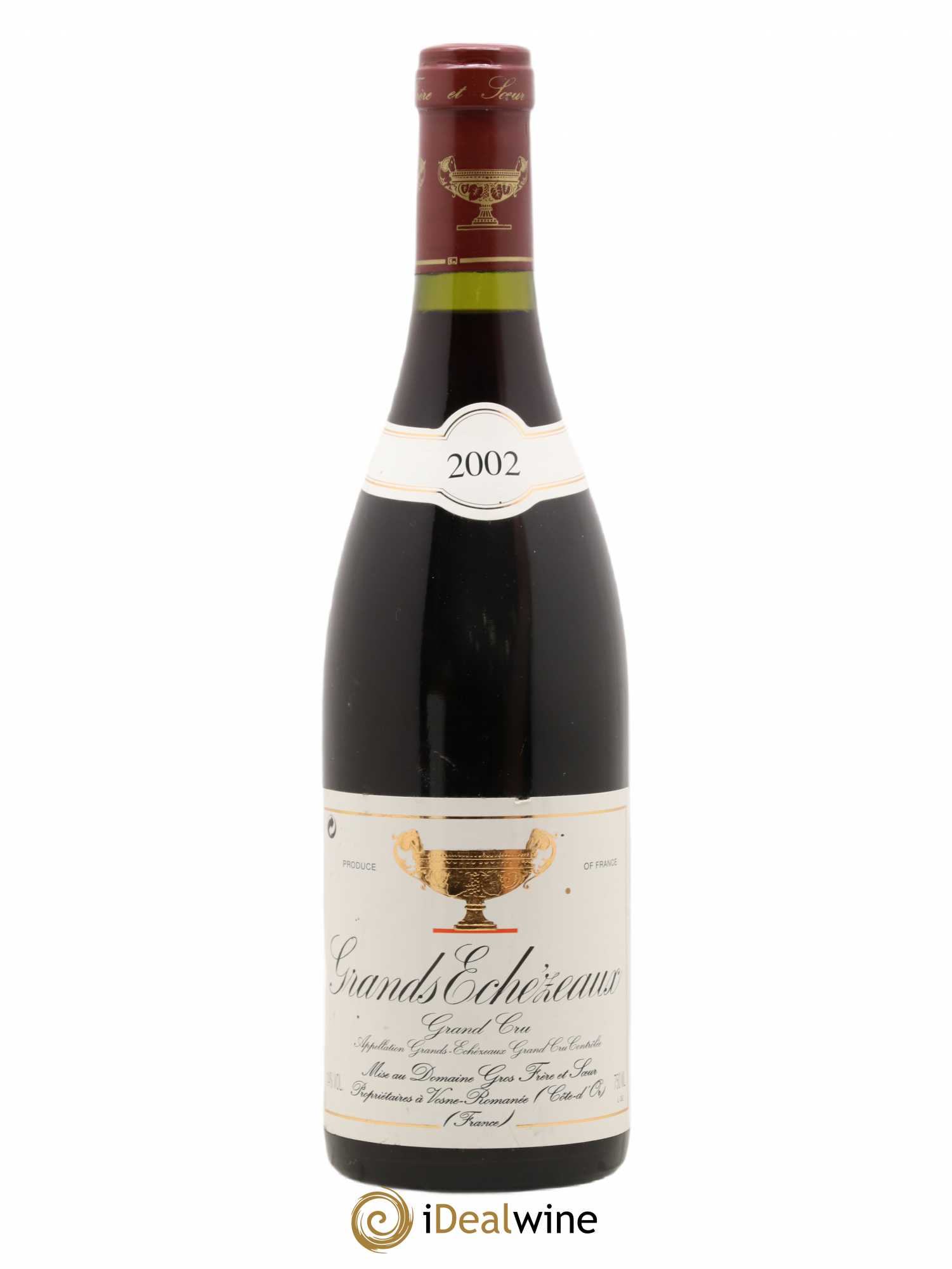 Grands-Echezeaux Grand Cru Gros Frère & Soeur 2002 - Lot de 1 bouteille - 0