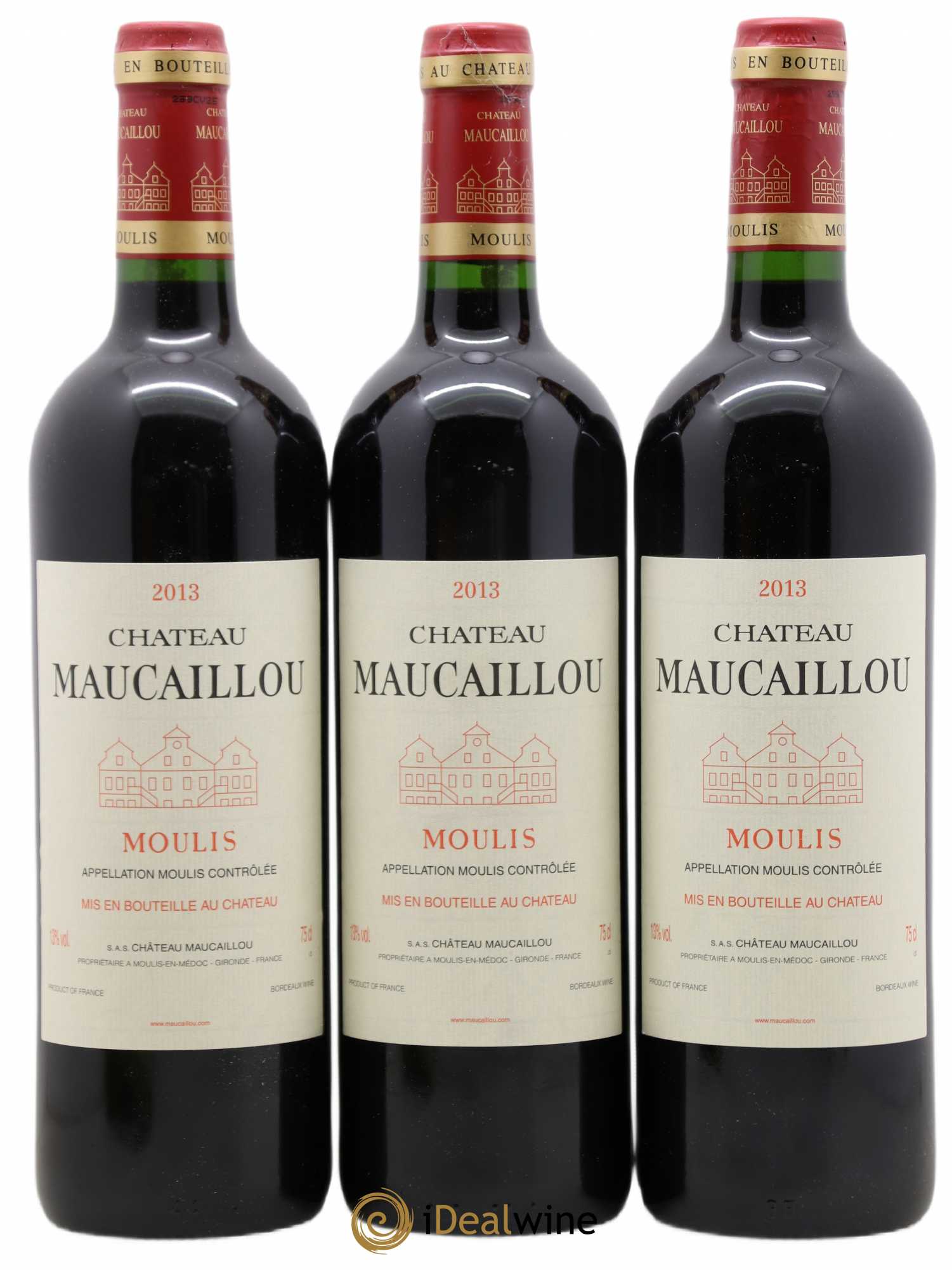 Château Maucaillou 2013 - Lot de 6 bouteilles - 1