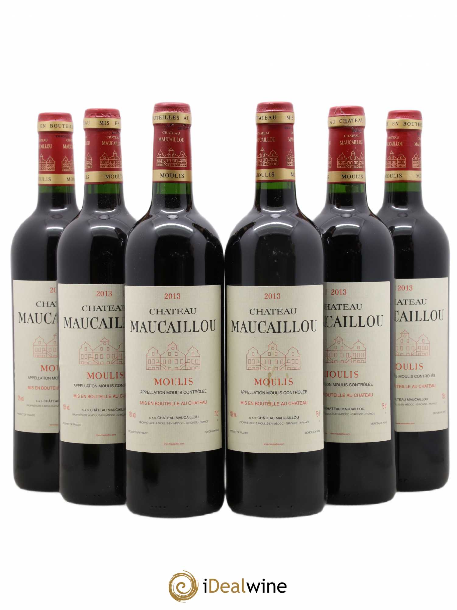 Château Maucaillou 2013 - Lot de 6 bouteilles - 0