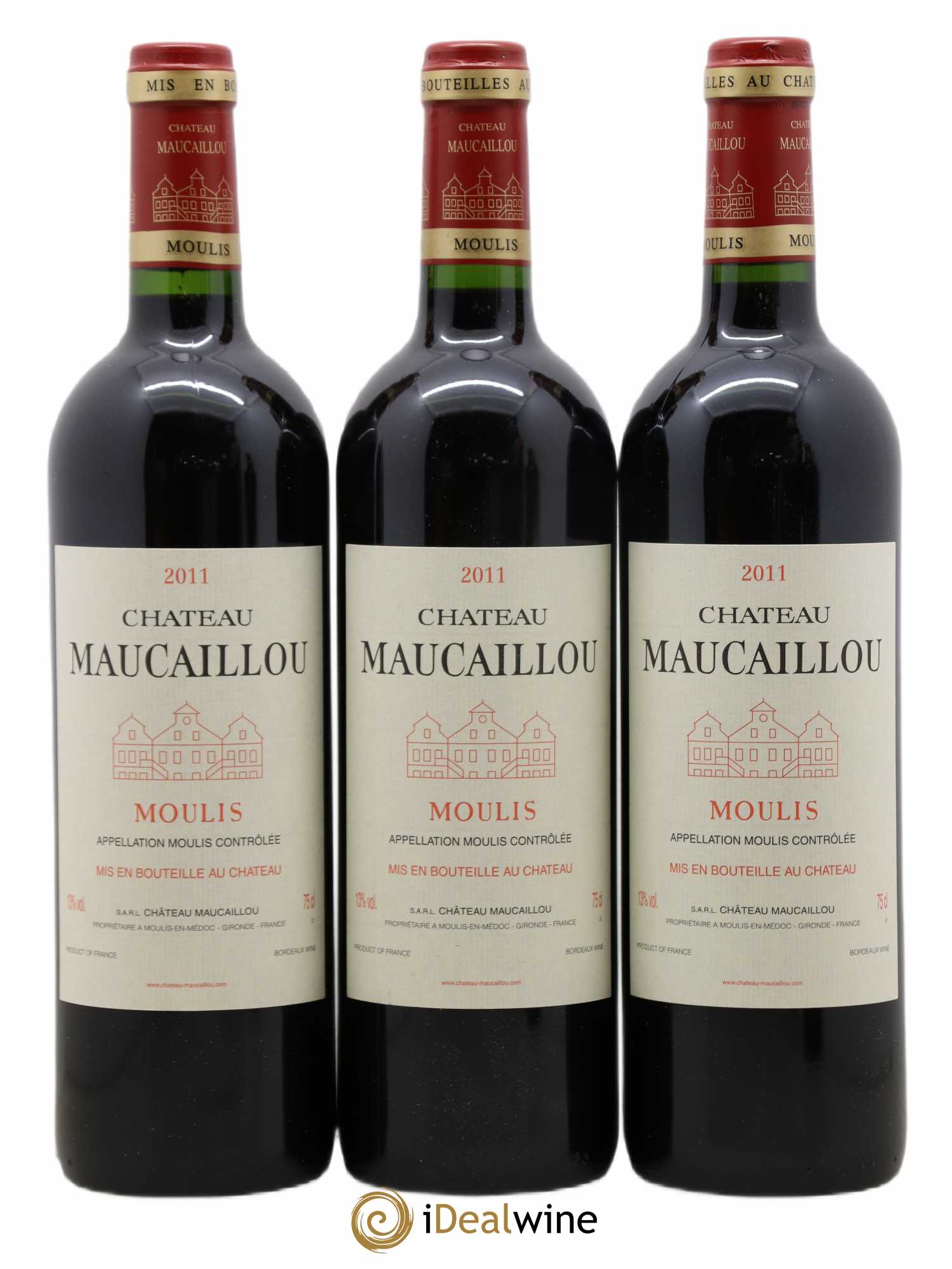 Château Maucaillou 2011 - Lot de 12 bouteilles - 1