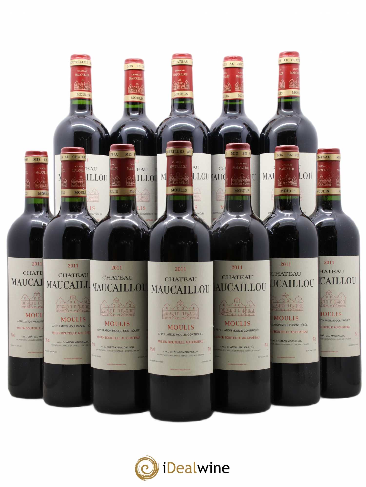 Château Maucaillou 2011 - Lot de 12 bouteilles - 0