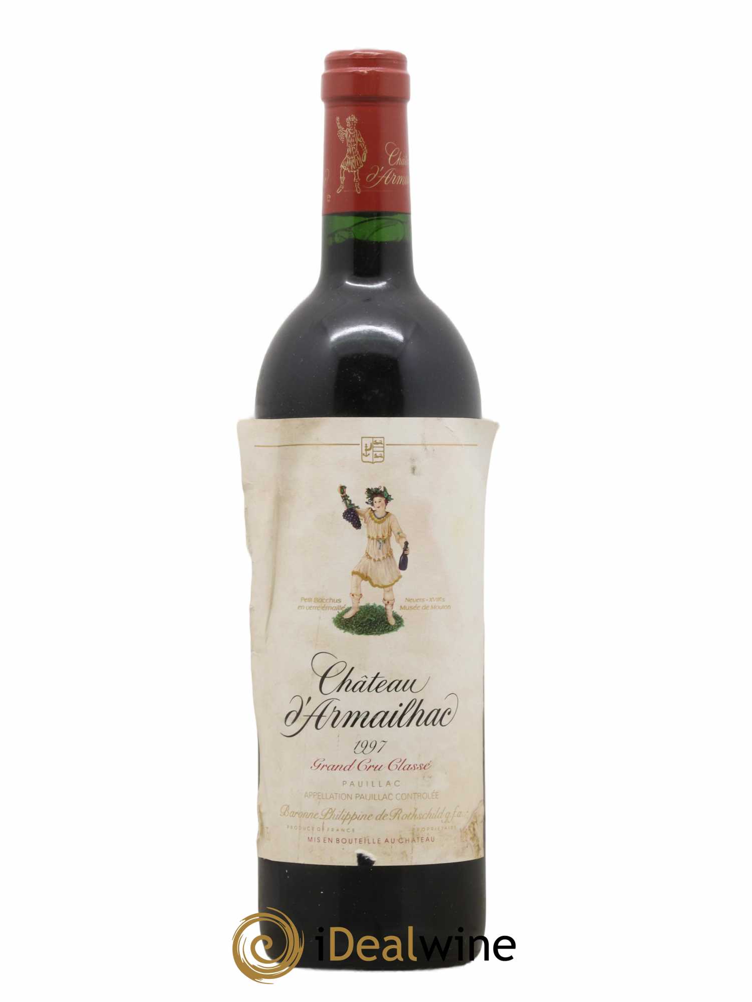 Château d' Armailhac - Mouton Baron(ne) Philippe 5ème Grand Cru Classé 1997 - Posten von 1 Flasche - 0