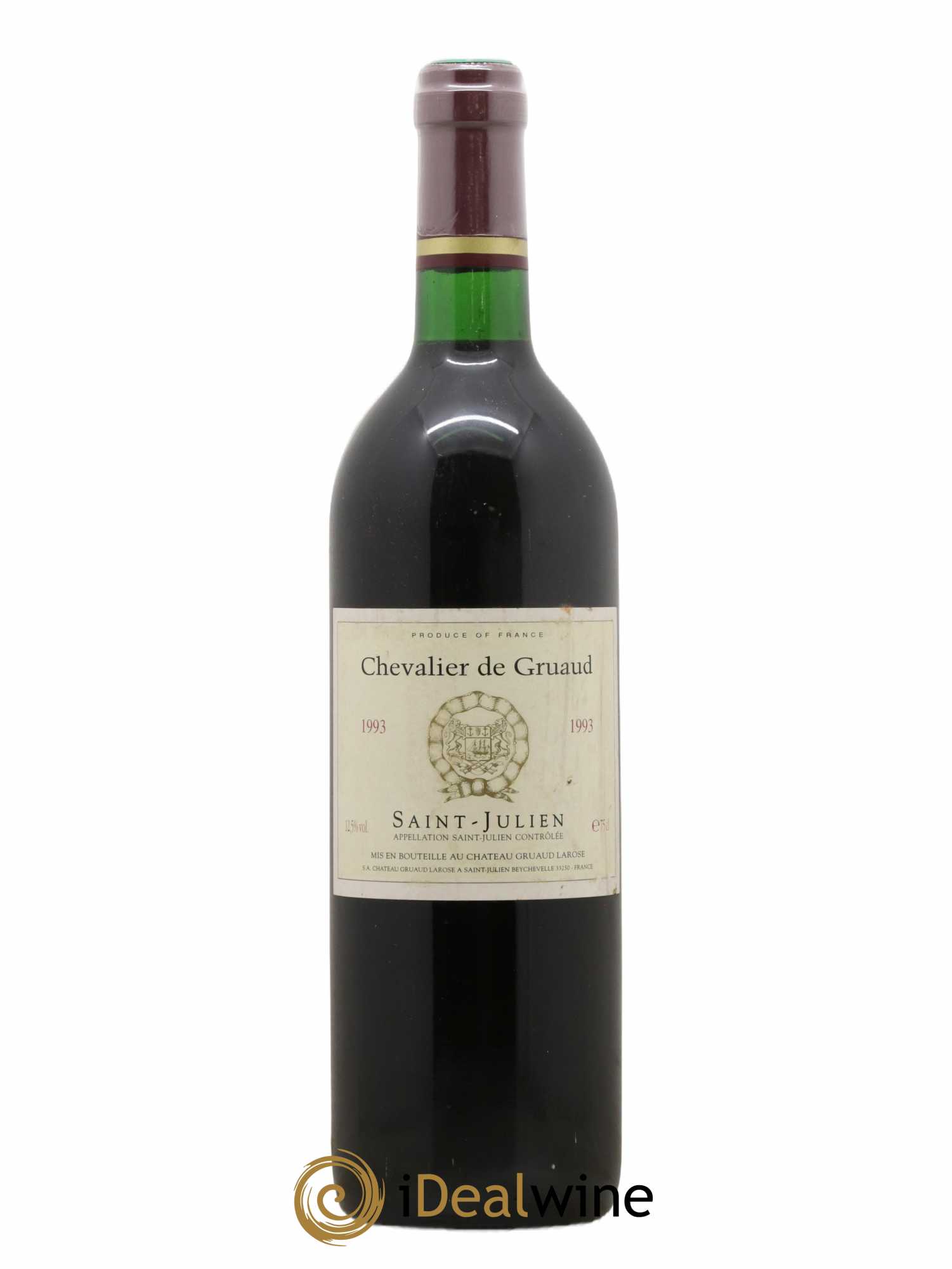 Saint-Julien Chevalier de Gruaud 1993 - Lot de 1 bouteille - 0