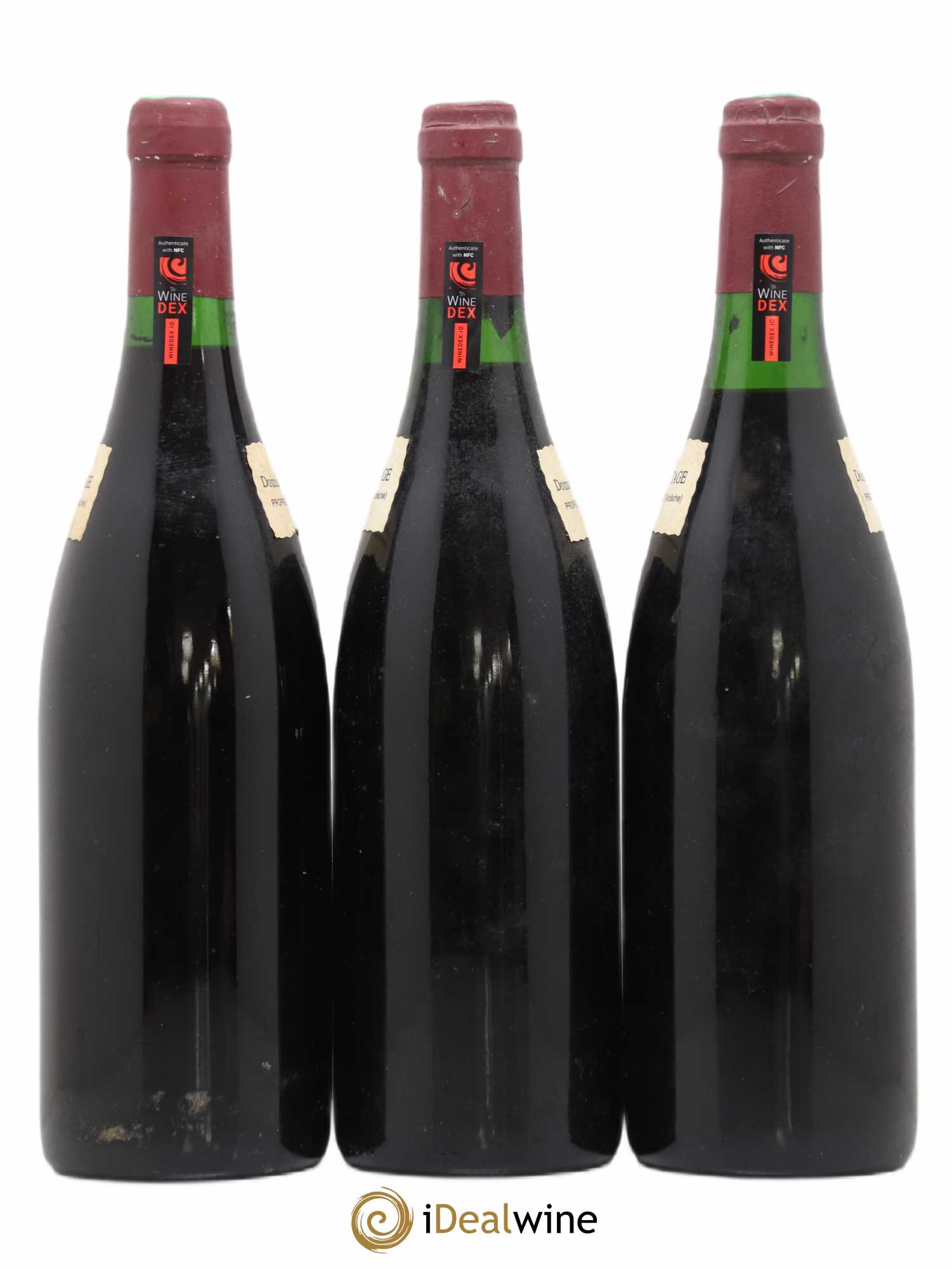 Hermitage Jean-Louis Chave 1991 - Lot de 3 bouteilles - 1
