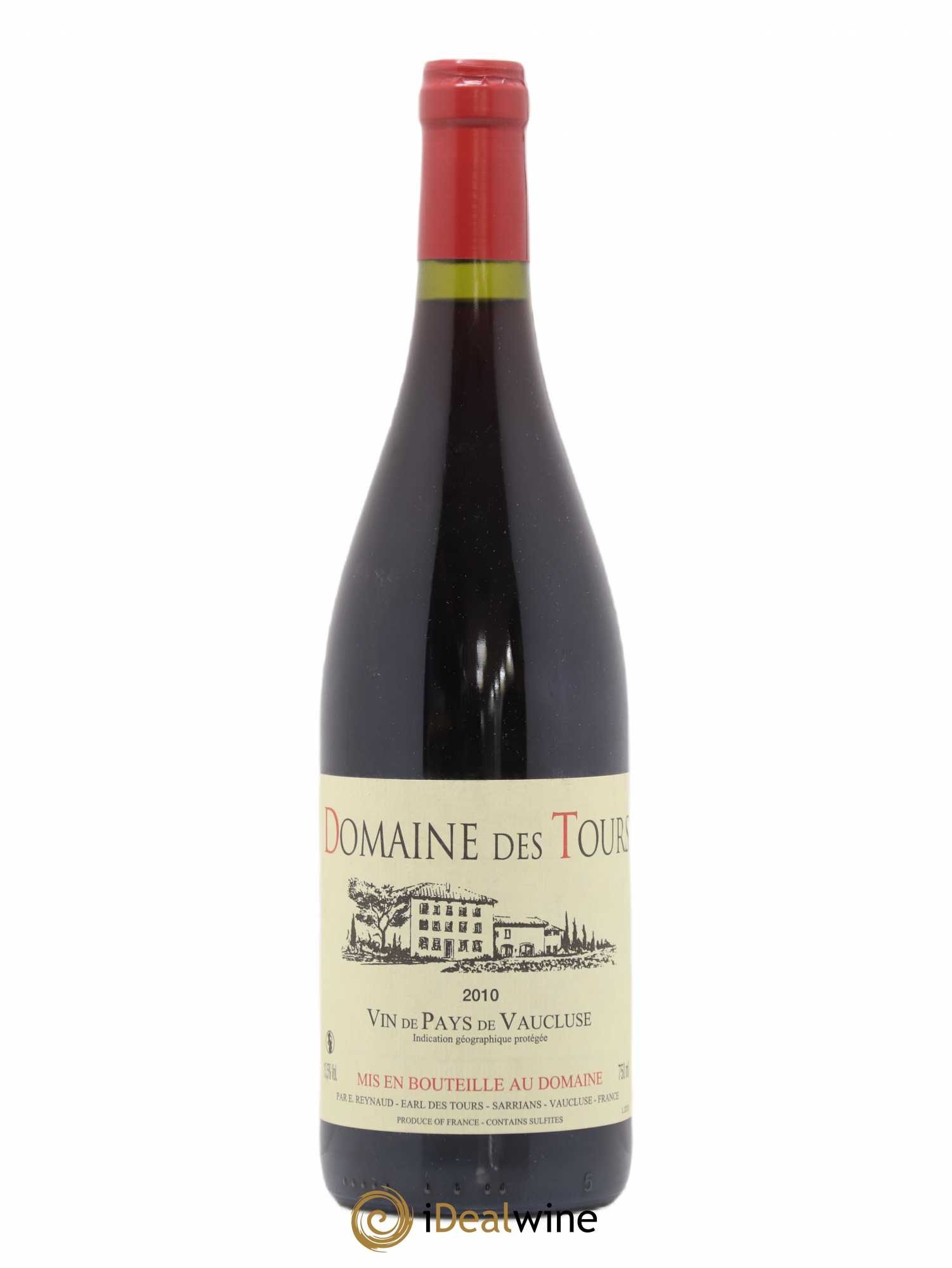 Vaucluse (Vin de Pays de Vaucluse) Domaine des Tours Emmanuel Reynaud 2010 - Posten von 1 Flasche - 0