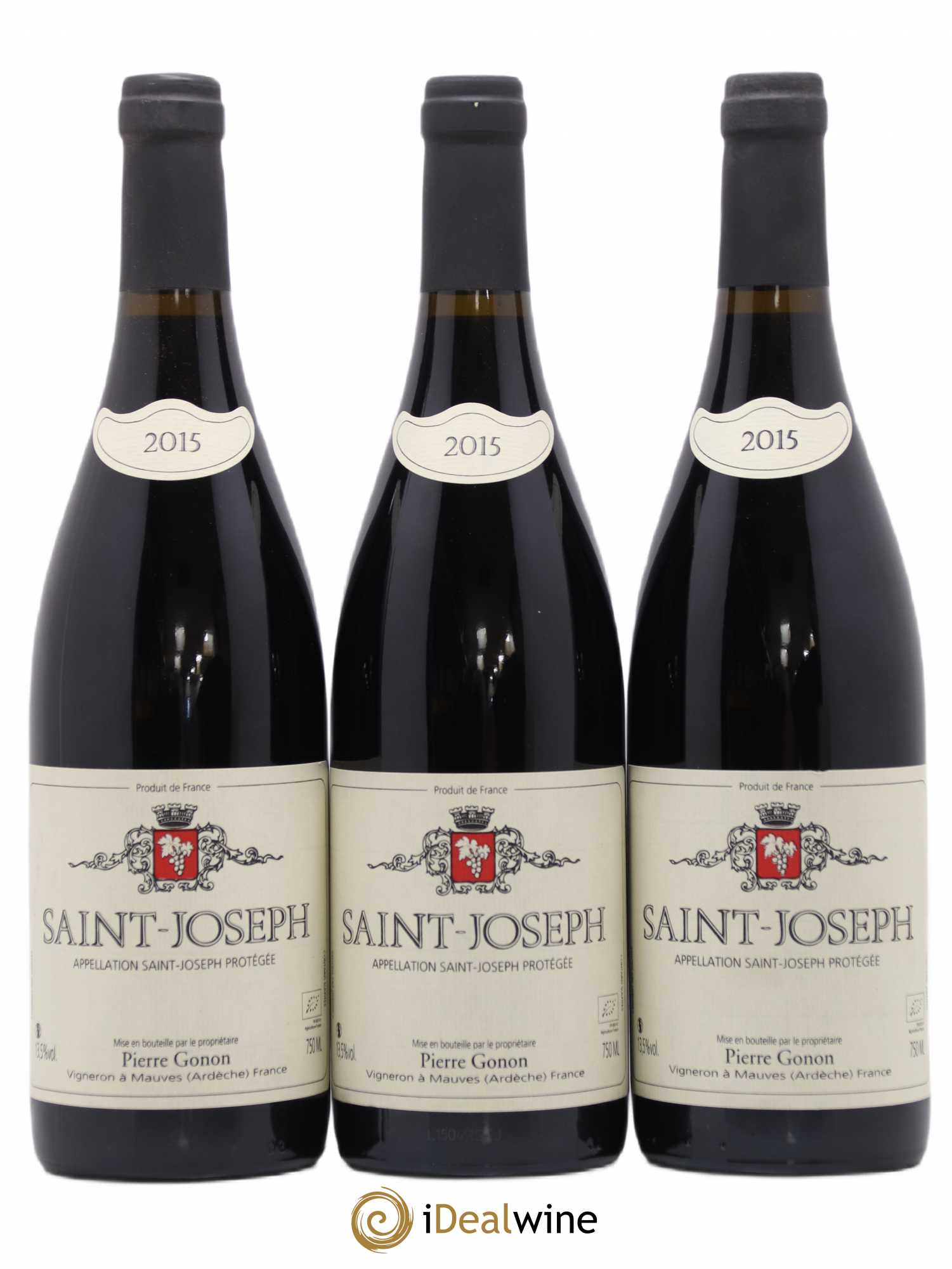 Saint-Joseph Gonon (Domaine) 2015 - Lot de 3 bouteilles - 0