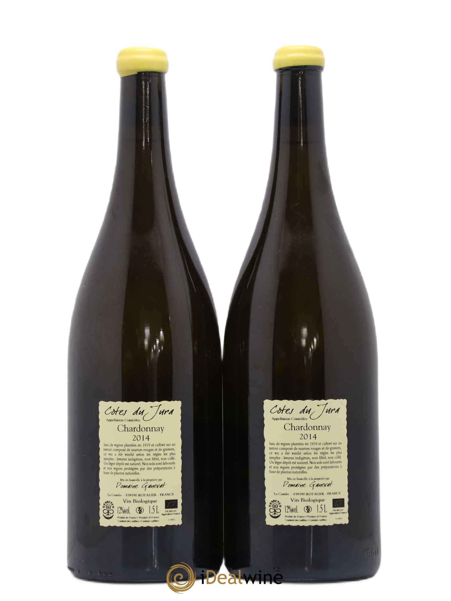 Côtes du Jura Les Grands Teppes Vieilles Vignes Jean-François Ganevat (Domaine) 2014 - Lot de 2 magnums - 1