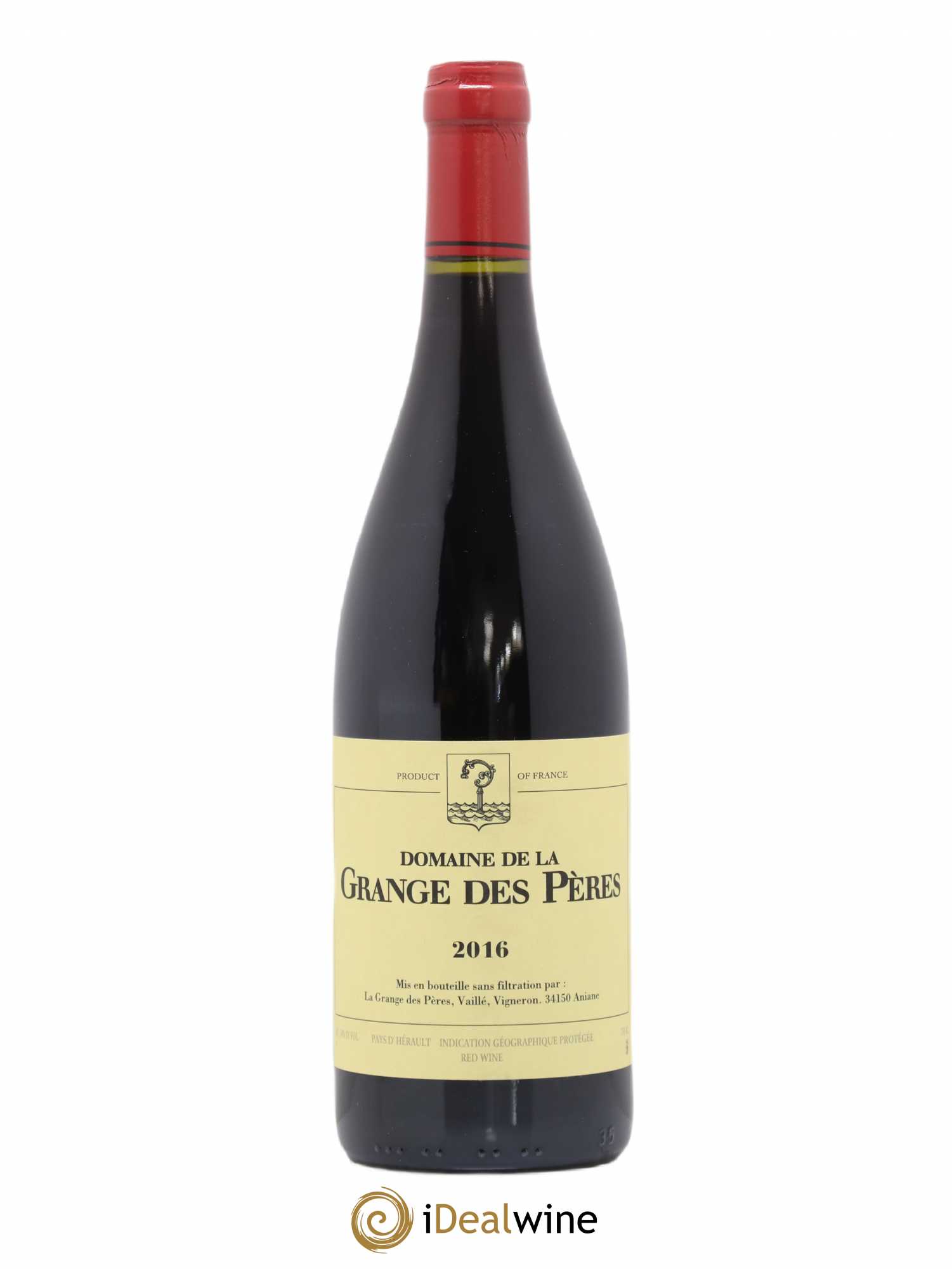 Pays d'Hérault Grange des Pères Laurent Vaillé 2016 - Lot de 1 bouteille - 0