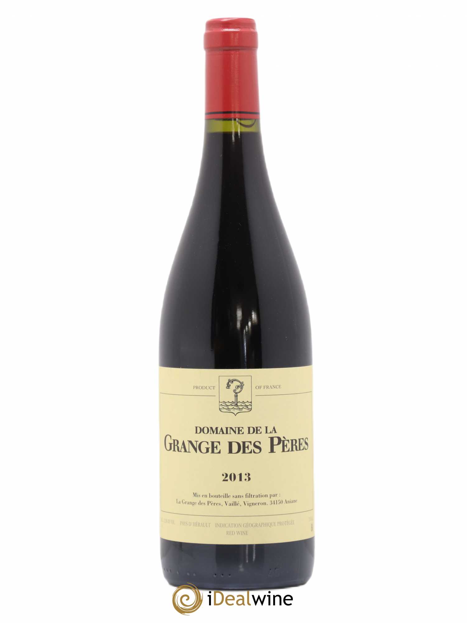 Pays d'Hérault Grange des Pères Laurent Vaillé 2013 - Lot de 1 bouteille - 0