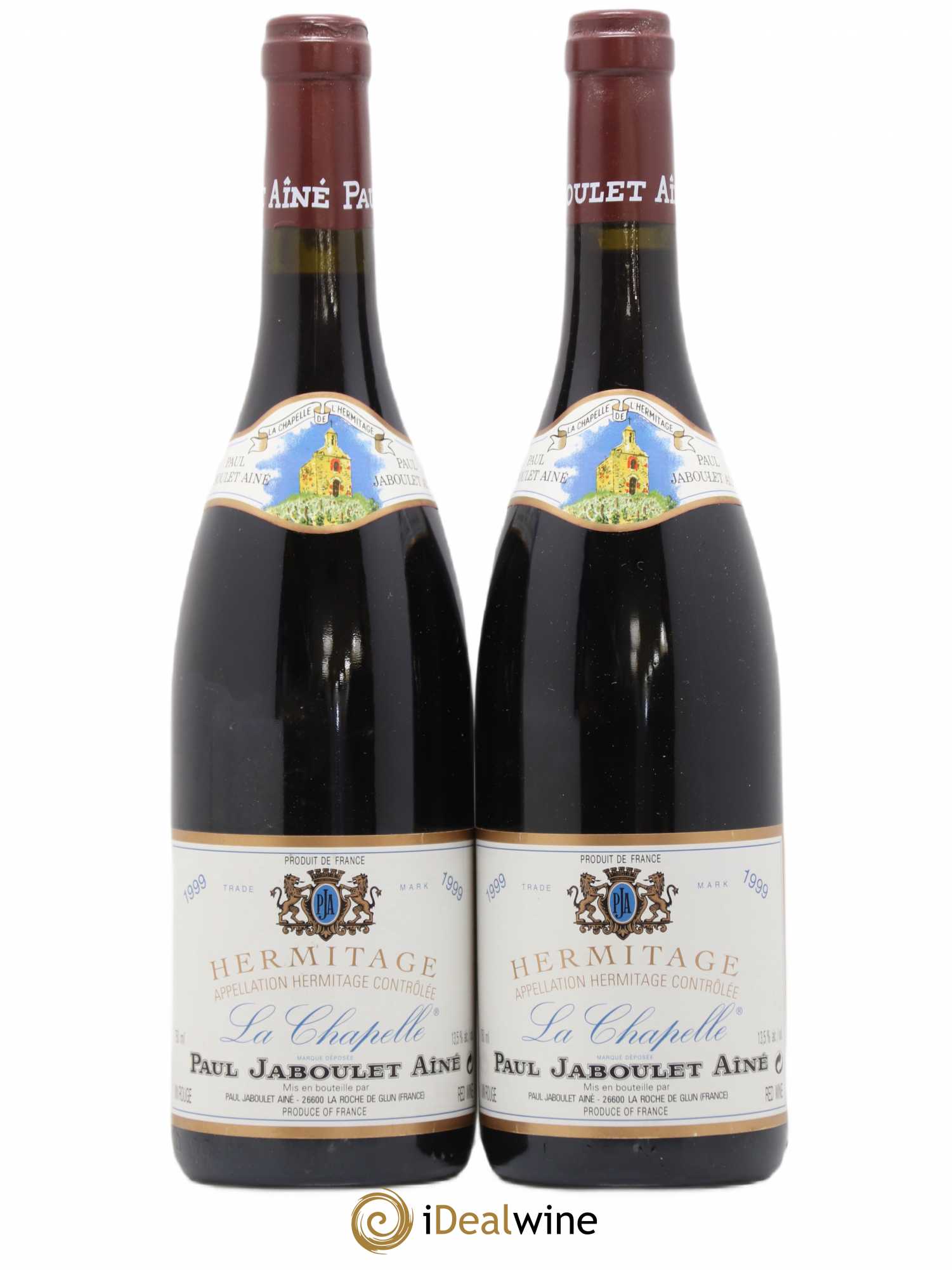 Hermitage La Chapelle Paul Jaboulet Ainé 1999 - Lot de 2 bouteilles - 0