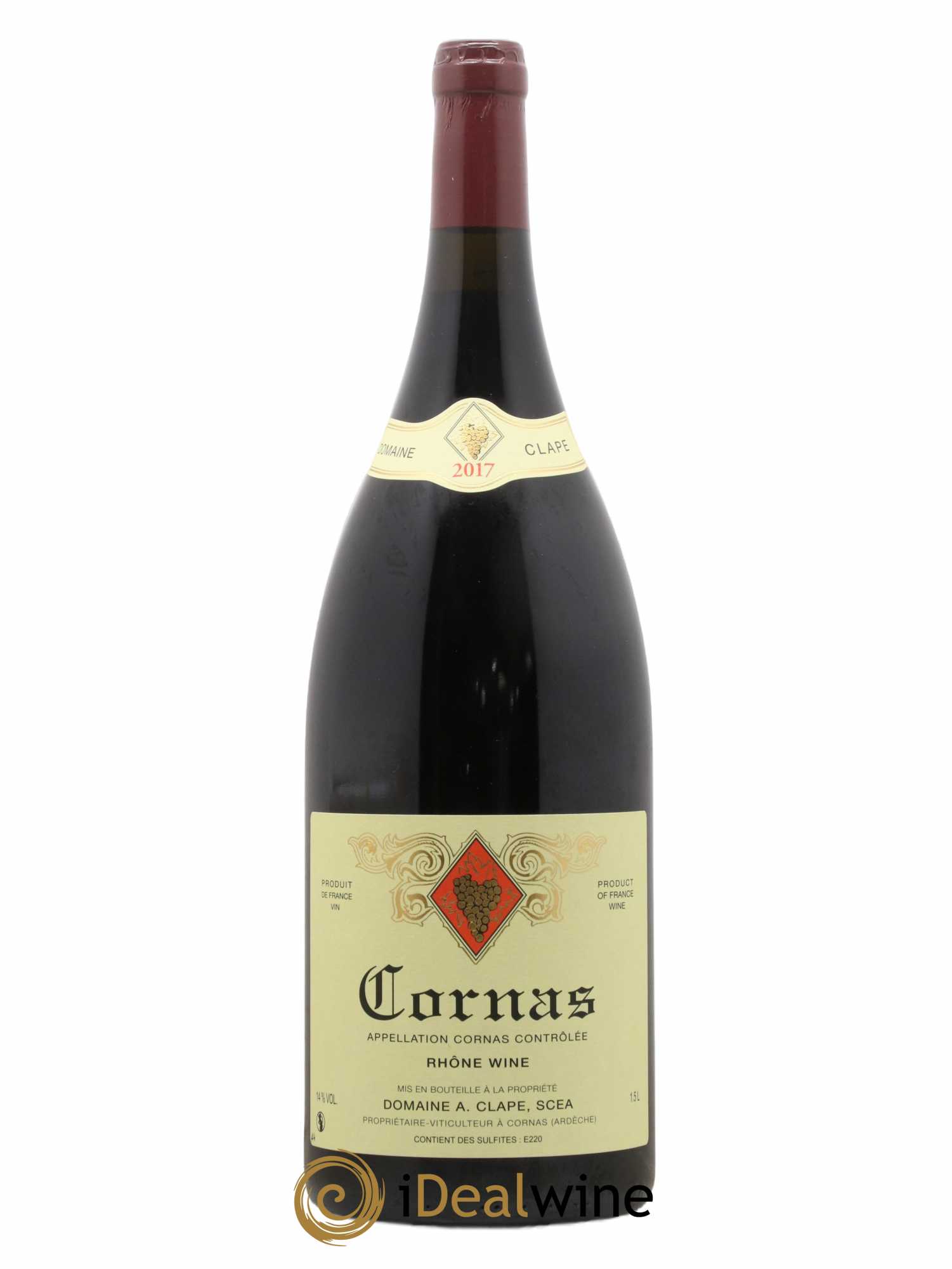 Cornas Auguste Clape (sans prix de réserve) 2017 - Lot de 1 magnum - 0