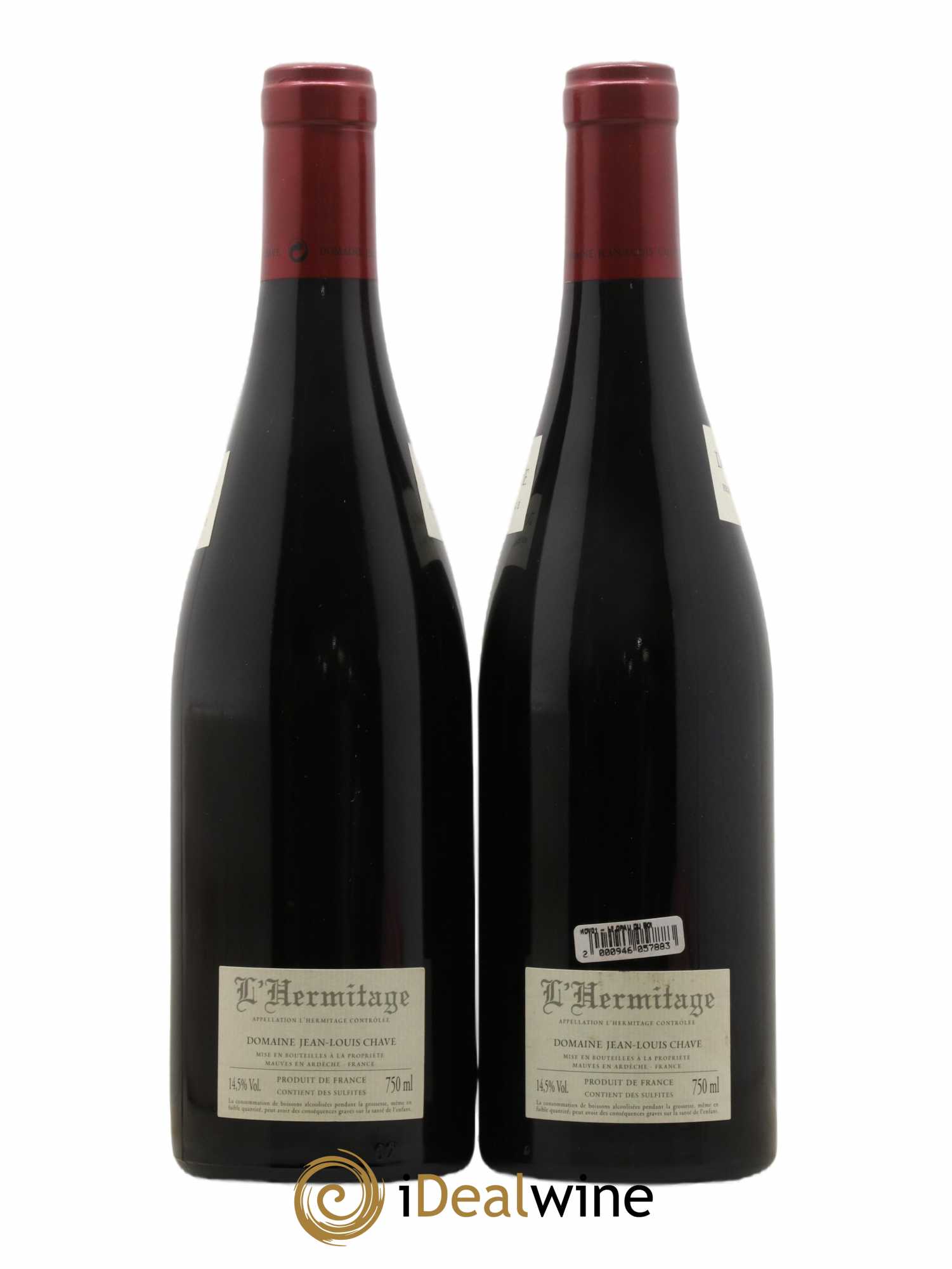 Hermitage Jean-Louis Chave 2009 - Lot de 2 bouteilles - 1