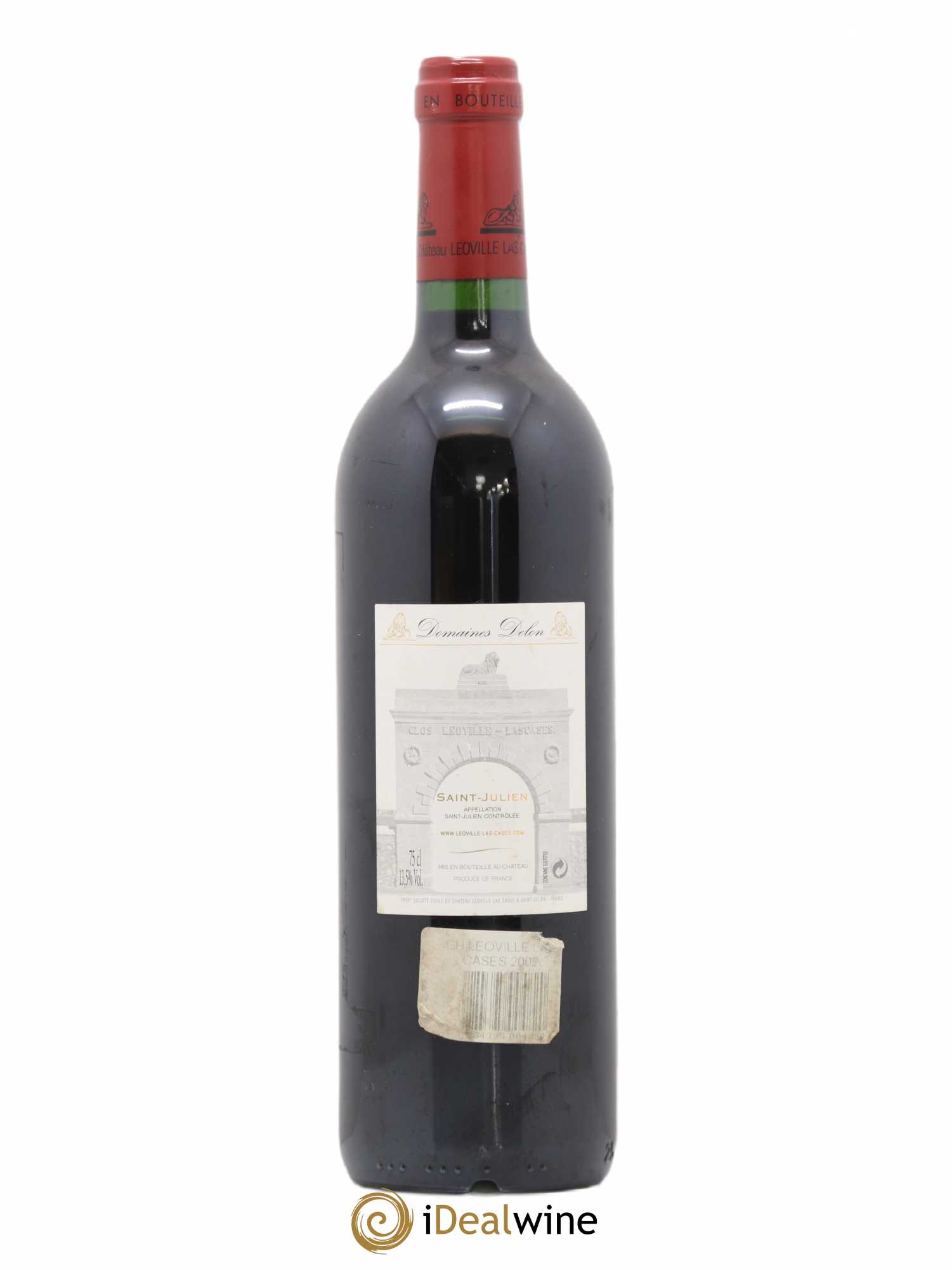 Château Léoville Las Cases 2ème Grand Cru Classé 2002 - Lot de 1 bouteille - 1
