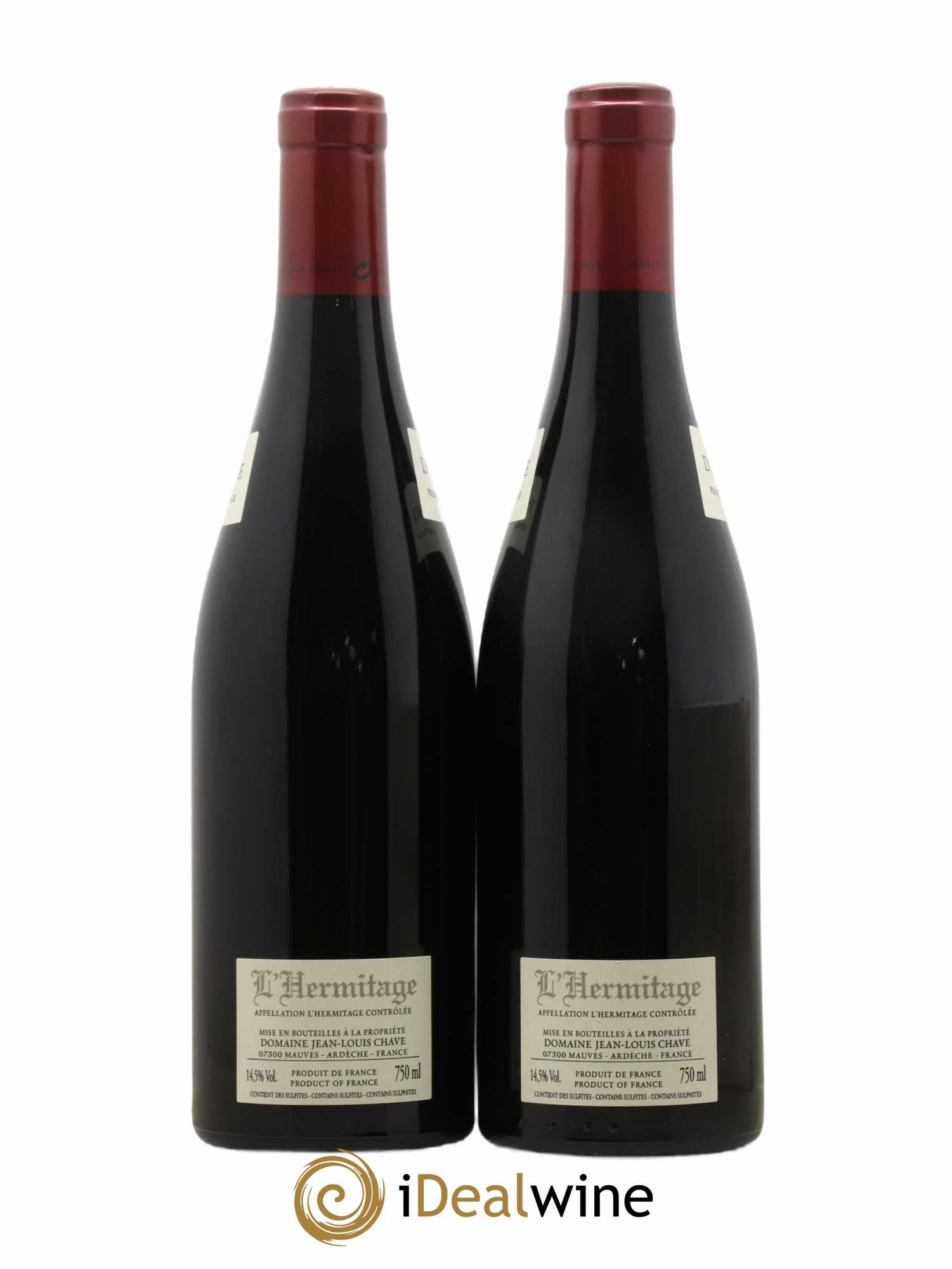 Hermitage Jean-Louis Chave 2015 - Lot de 2 bouteilles - 1
