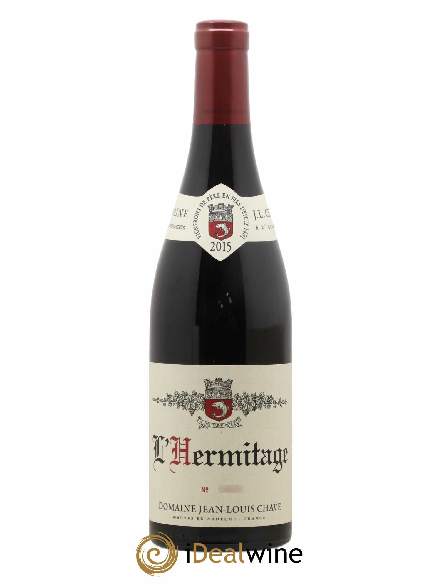 Hermitage Jean-Louis Chave 2015 - Lot de 1 bouteille - 0
