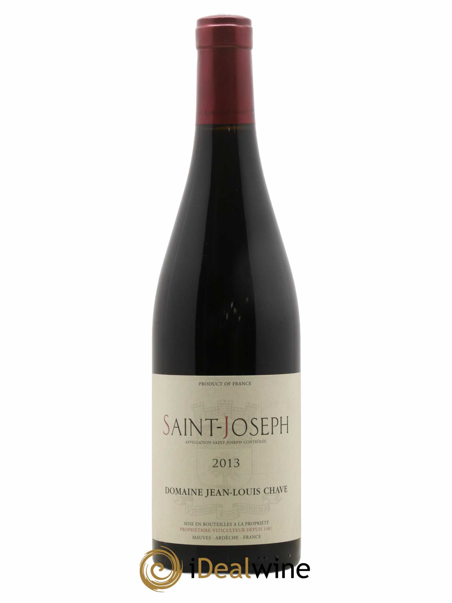 Saint-Joseph Jean-Louis Chave 2013 - Lot de 1 bouteille - 0