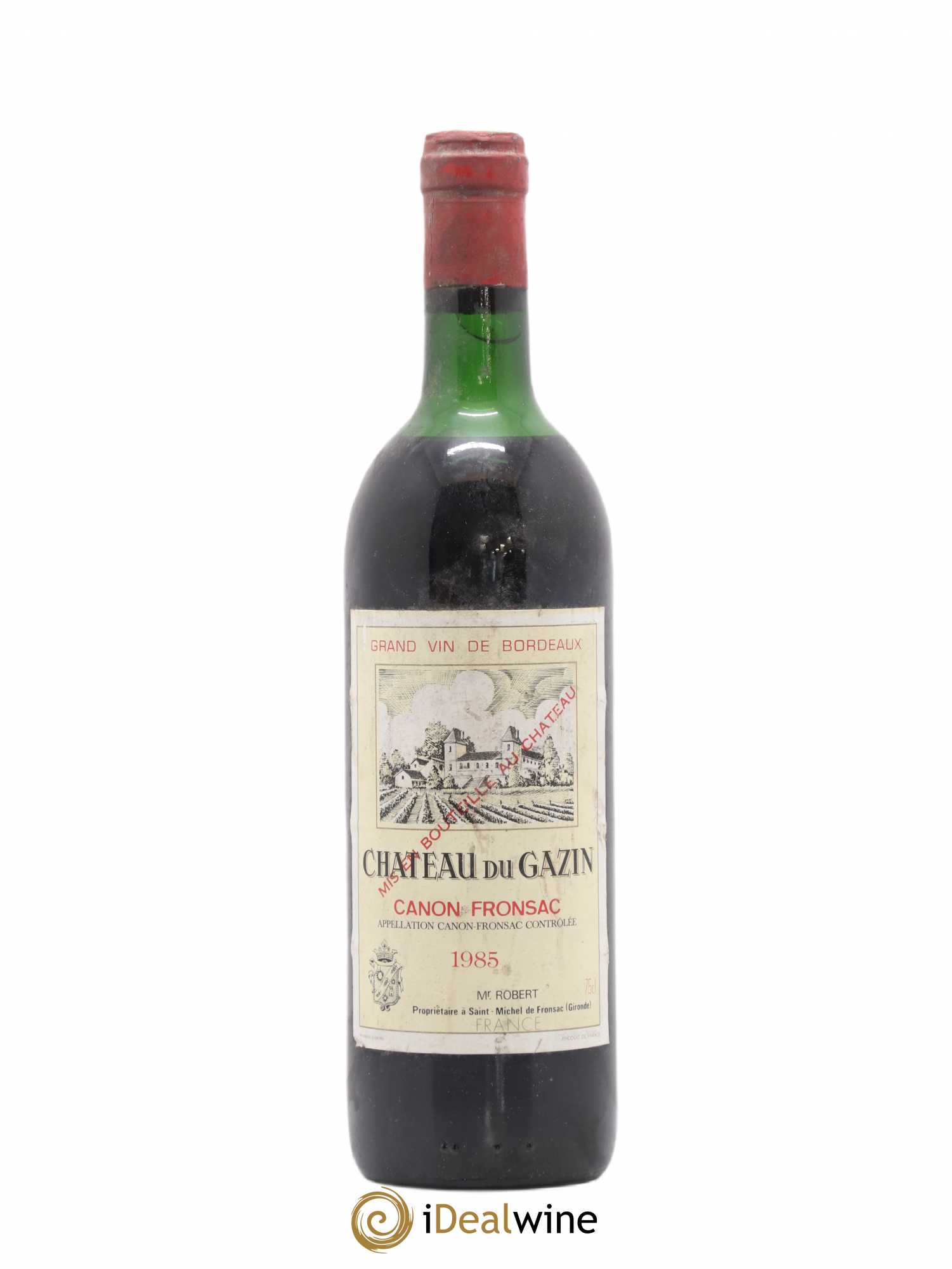Canon-Fronsac Château du Gazin 1985 - Posten von 1 Flasche - 0