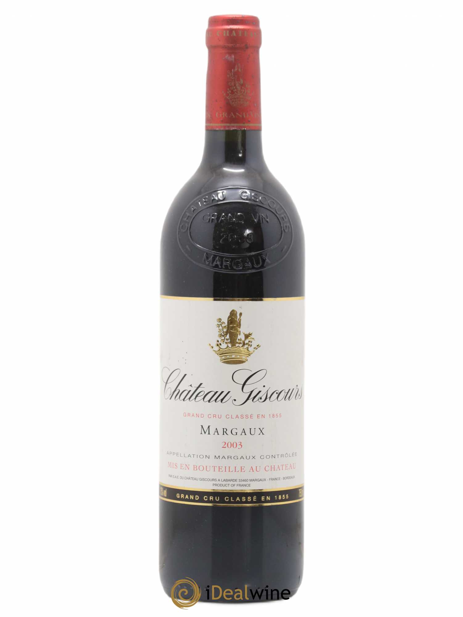 Château Giscours 3ème Grand Cru Classé 2003 - Lot de 1 bouteille - 0