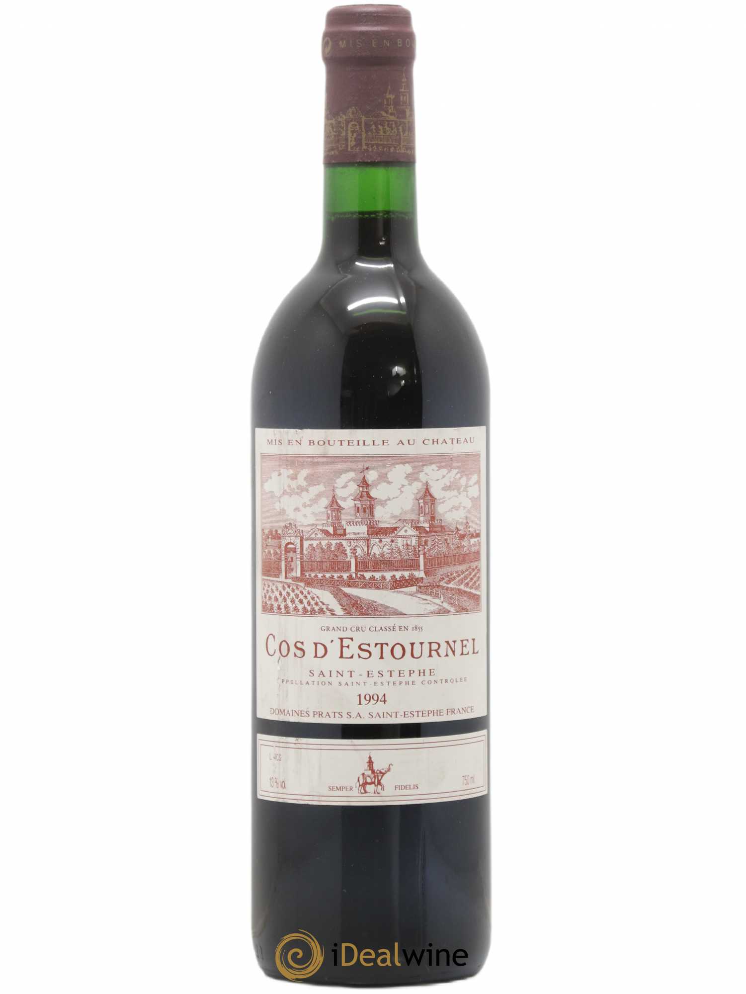 Cos d'Estournel 2ème Grand Cru Classé 1994 - Lot de 1 bouteille - 0