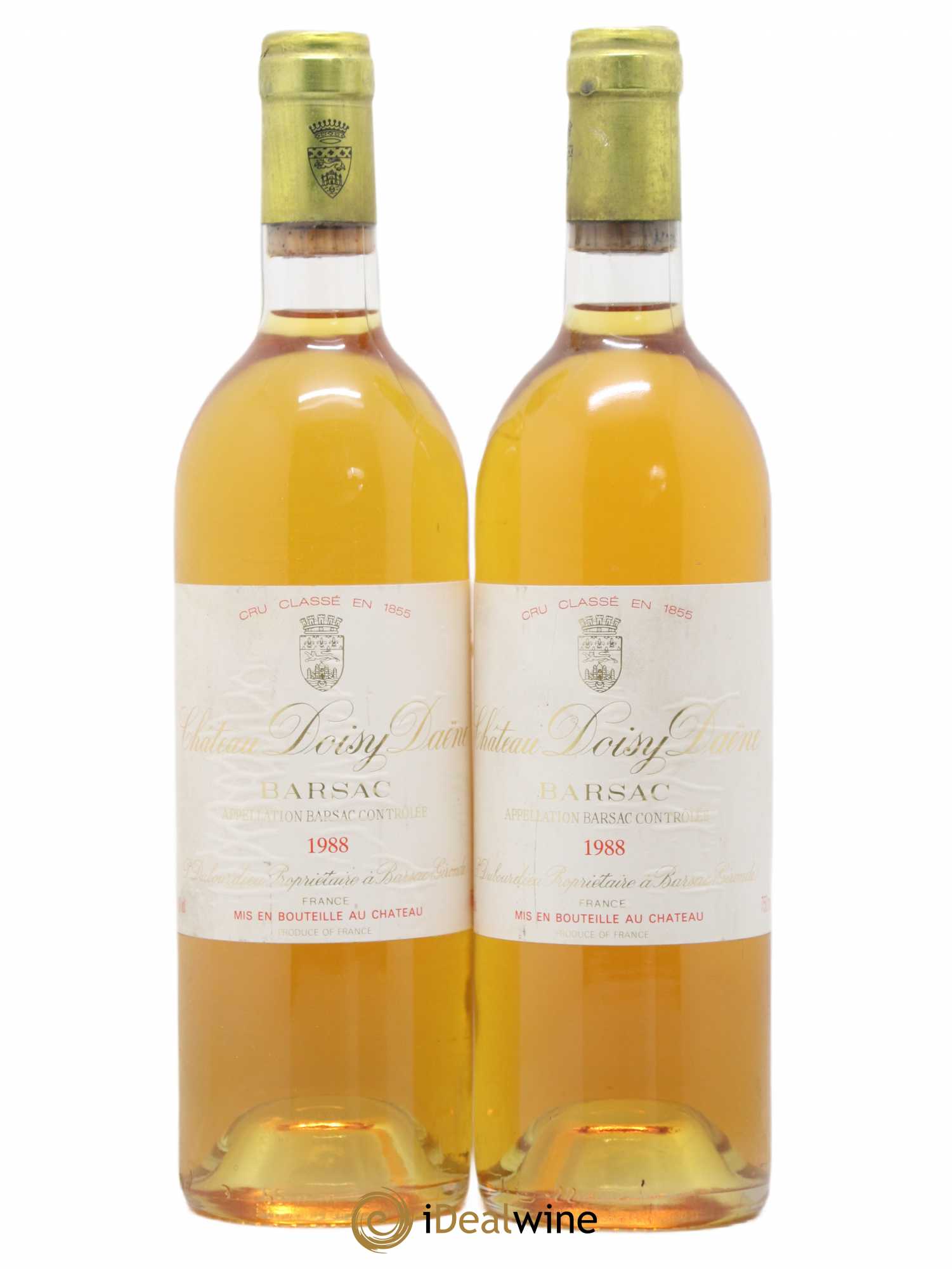 Château Doisy Daëne 2ème Grand Cru Classé 1988 - Lotto di 2 bottiglie - 0