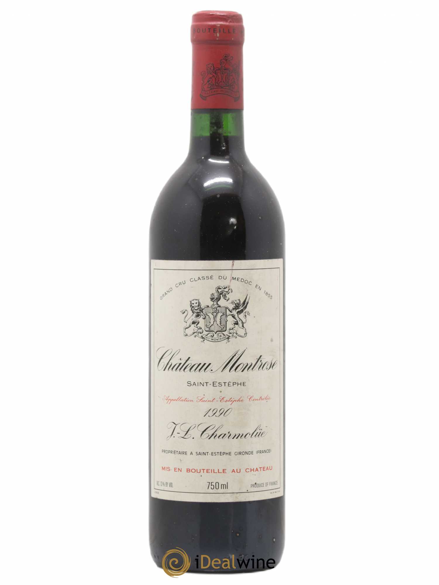 Château Montrose 2ème Grand Cru Classé 1990 - Lot de 1 bouteille - 0