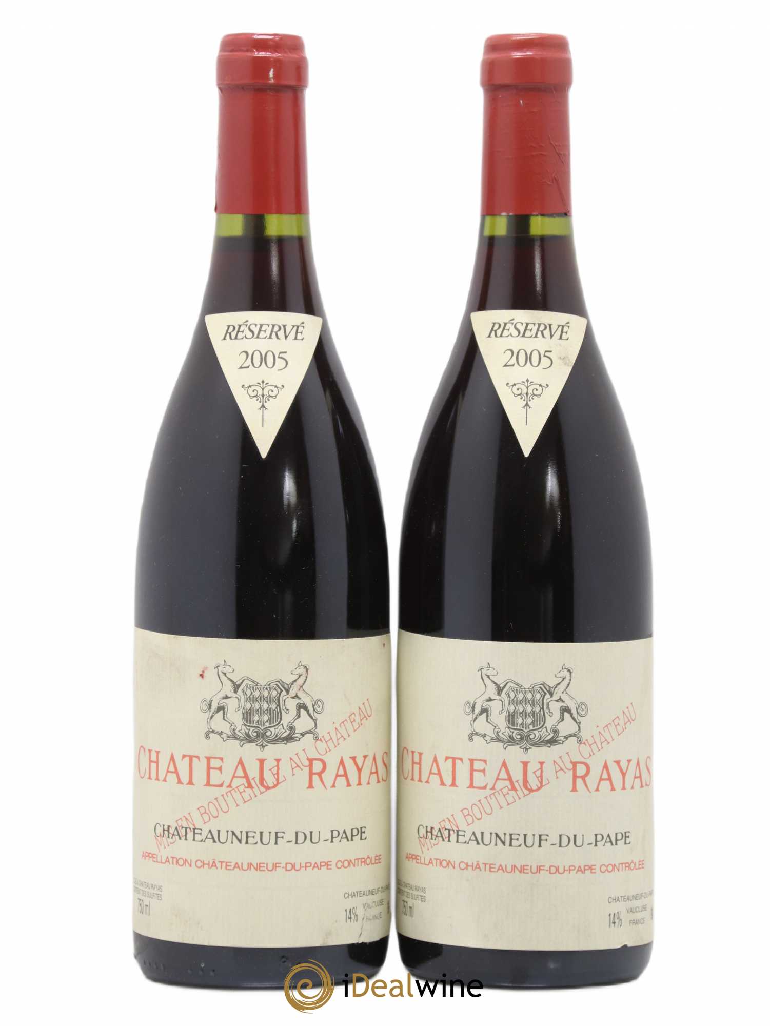 Châteauneuf-du-Pape Château Rayas Emmanuel Reynaud 2005 - Lot de 2 bouteilles - 0
