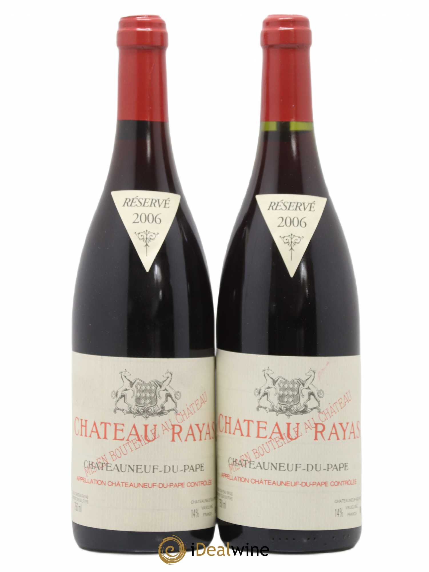 Châteauneuf-du-Pape Château Rayas Emmanuel Reynaud 2006 - Lot de 2 bouteilles - 0