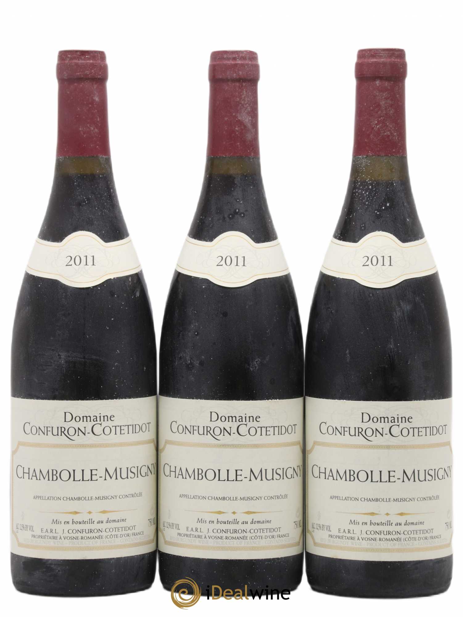 Chambolle-Musigny Confuron-Cotetidot 2011 - Lot de 3 bouteilles - 0