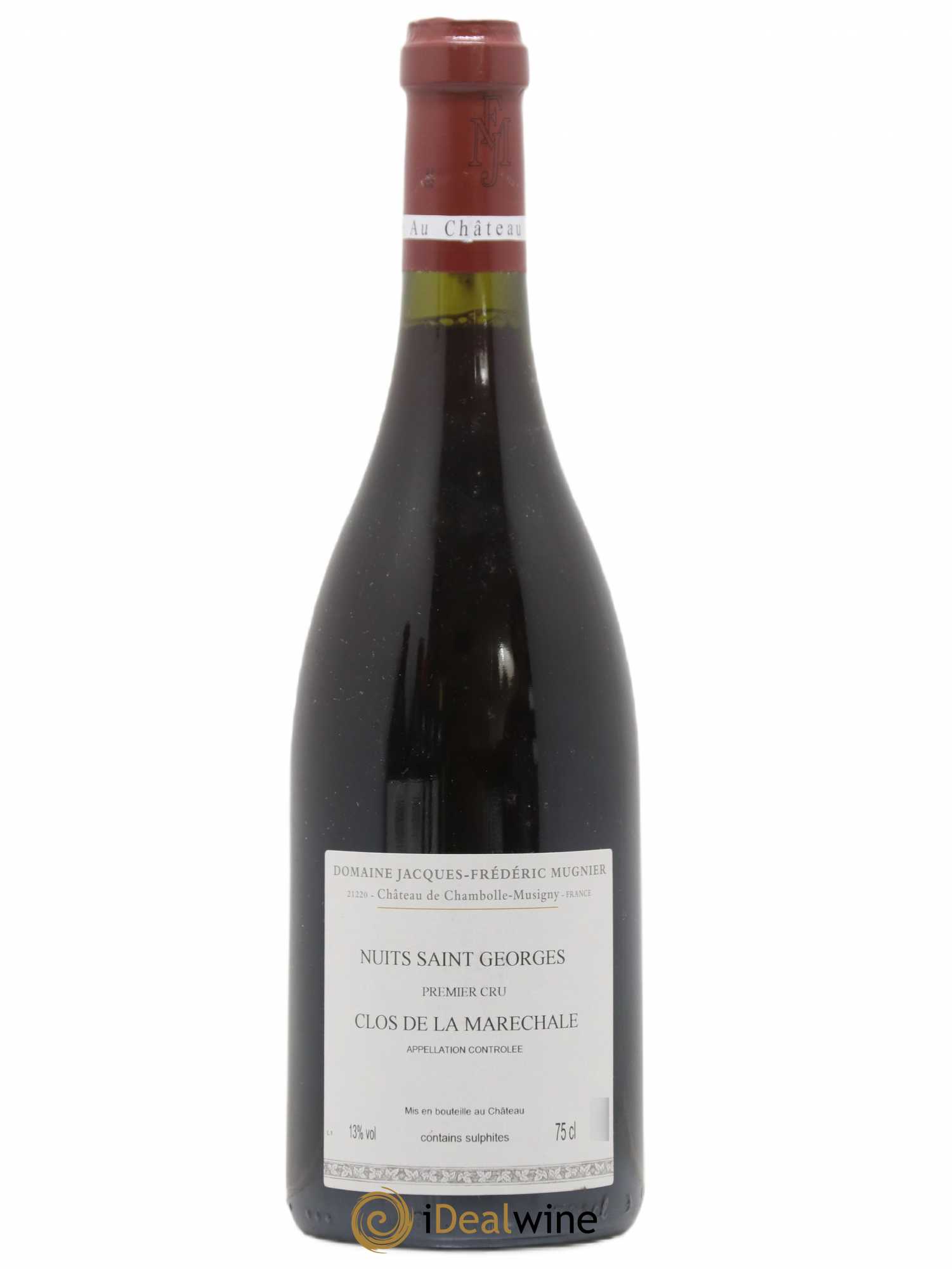 Nuits-Saint-Georges 1er Cru Clos de La Maréchale Jacques-Frédéric Mugnier 2010 - Lot de 1 bouteille - 1