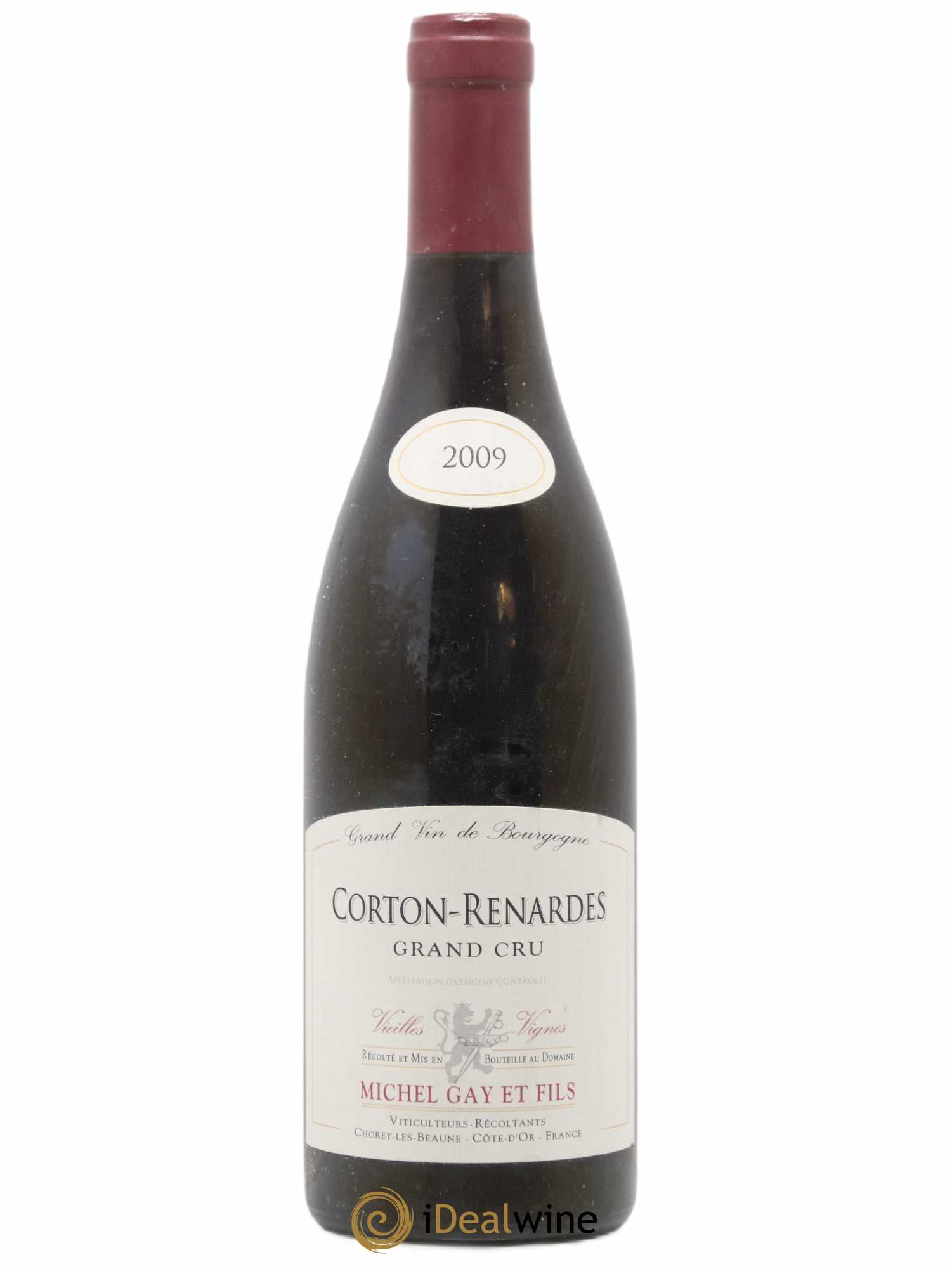 Corton Grand Cru Vieilles Vignes Renardes Domaine Gay Michel 2009 - Posten von 1 Flasche - 0