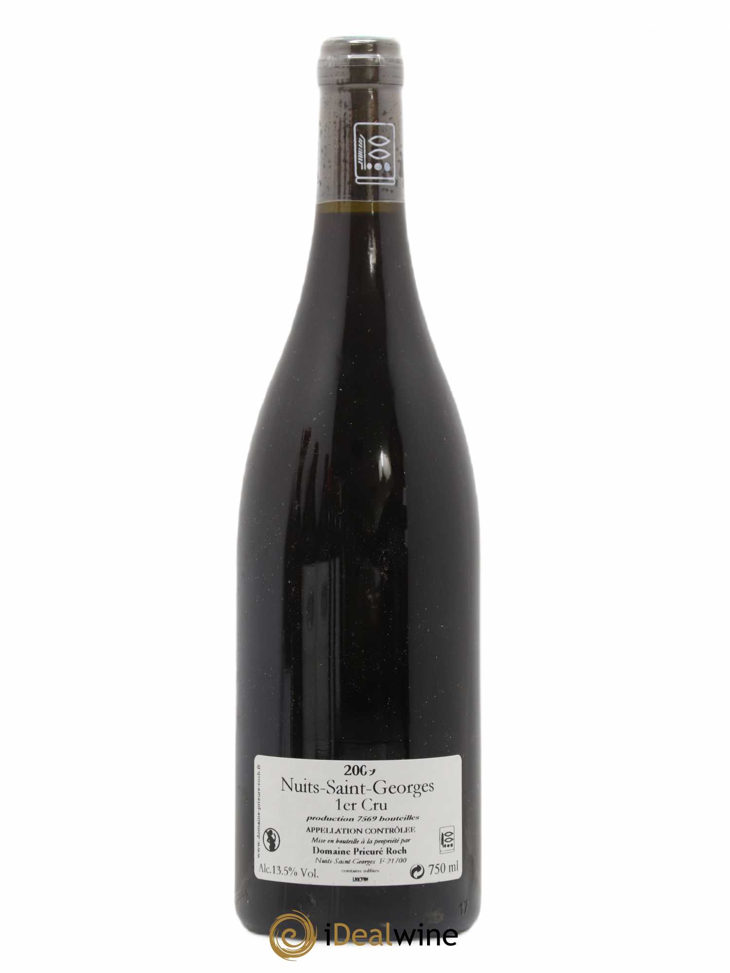 Nuits-Saint-Georges 1er Cru Vieilles Vignes Prieuré Roch 2009 - Lot de 1 bouteille - 1