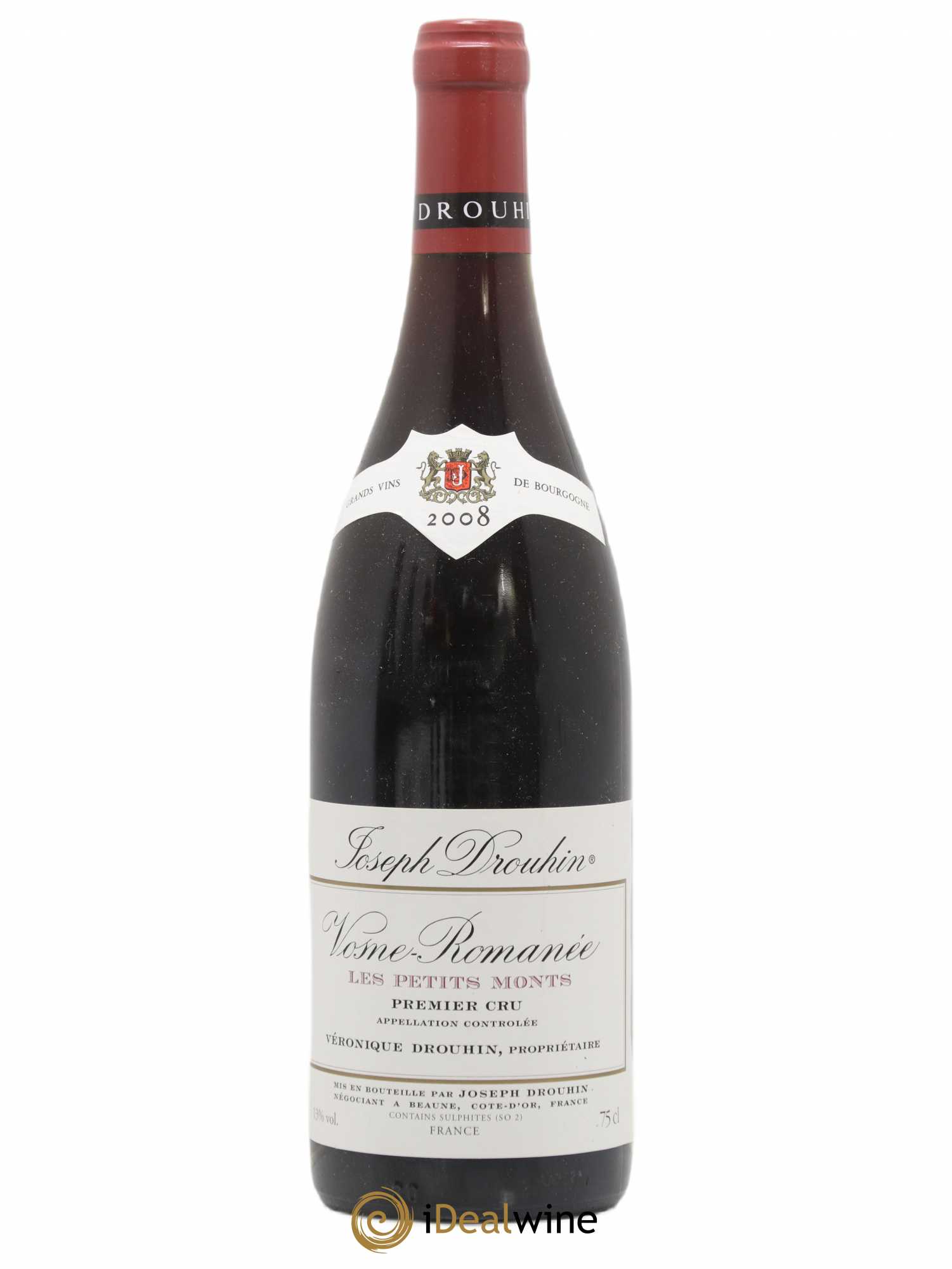 Vosne-Romanée 1er Cru Les Petits Monts Joseph Drouhin 2008 - Lot de 1 bouteille - 0