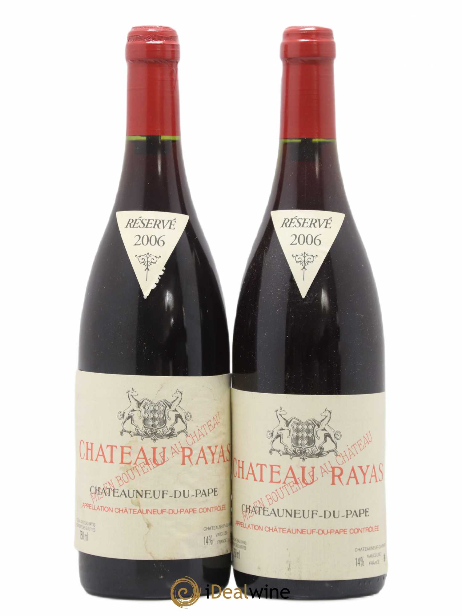 Châteauneuf-du-Pape Château Rayas Emmanuel Reynaud 2006 - Lot de 2 bouteilles - 0