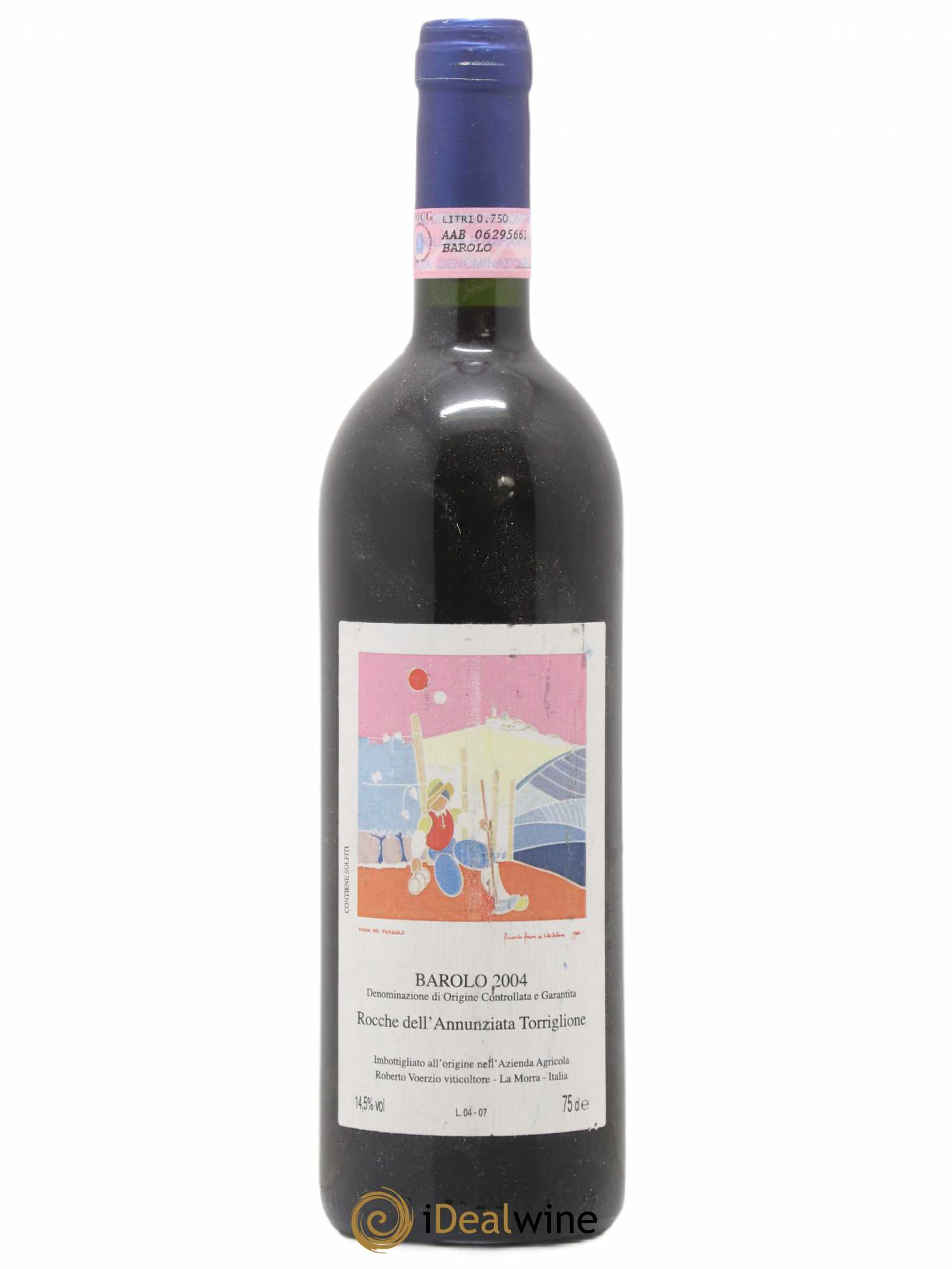 Barolo DOCG Rocche dell'Annunziata Torriglione Roberto Voerzio 2004 - Lot de 1 bouteille - 0