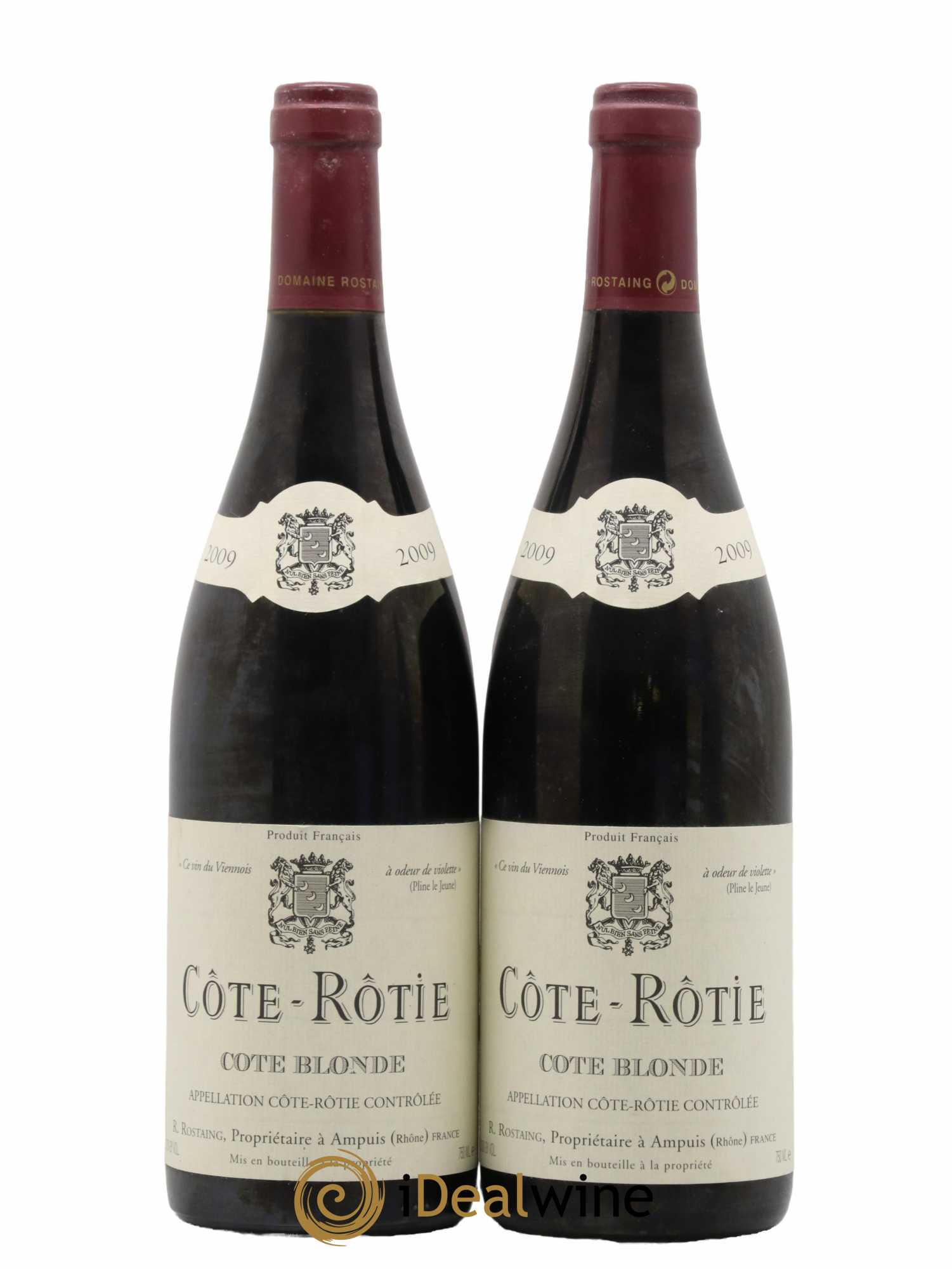 Côte-Rôtie Côte Blonde René Rostaing 2009 - Posten von 2 Flaschen - 0