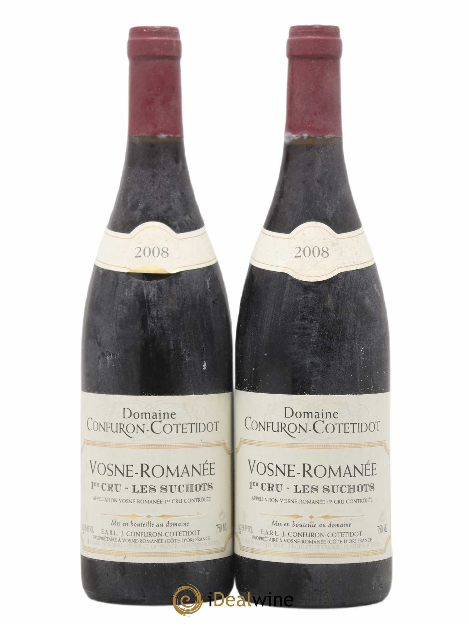 Vosne-Romanée 1er Cru Les Suchots Confuron-Cotetidot 2008 - Lot de 2 bouteilles - 0