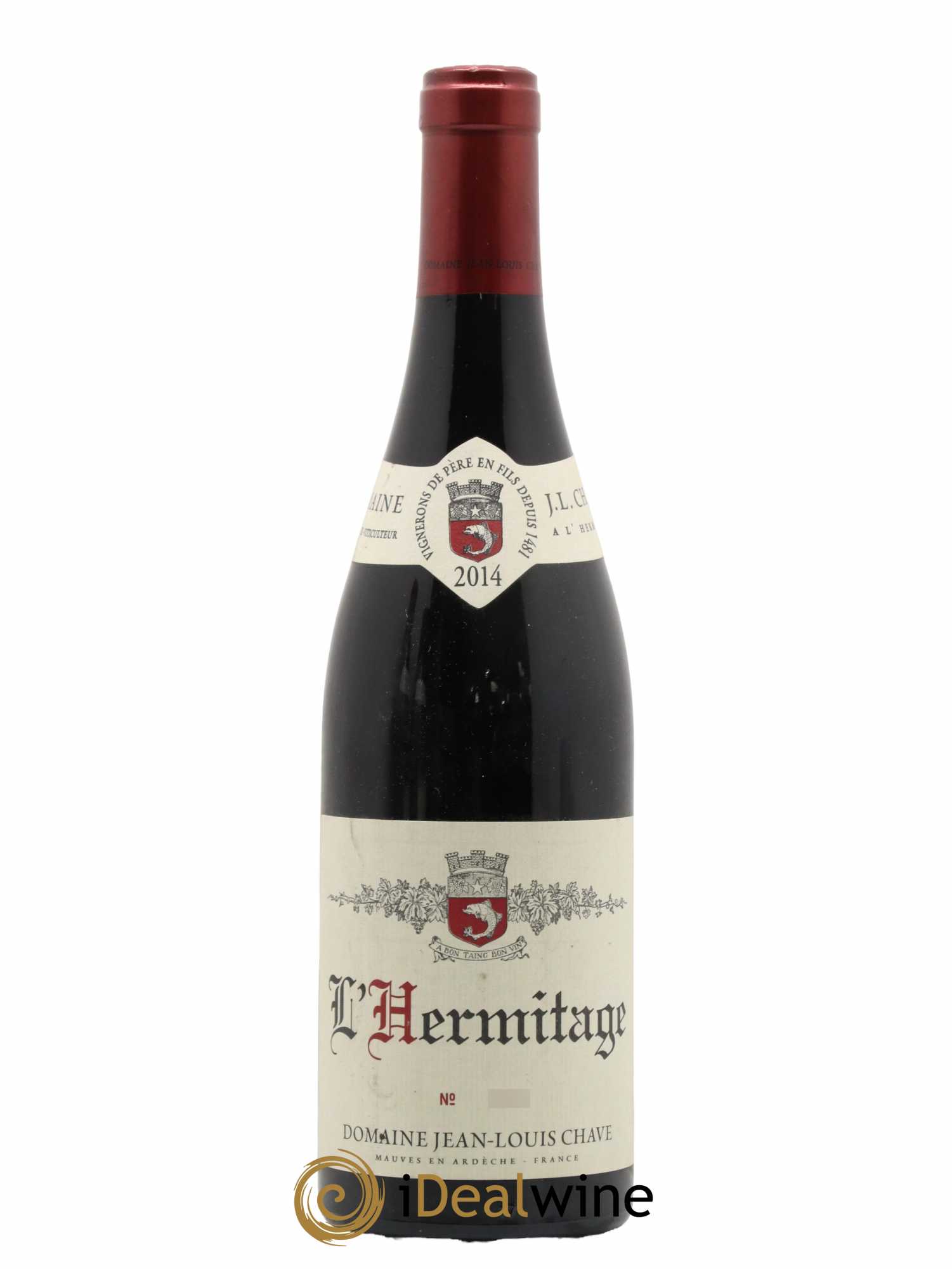 Hermitage Jean-Louis Chave 2014 - Lot de 1 bouteille - 0